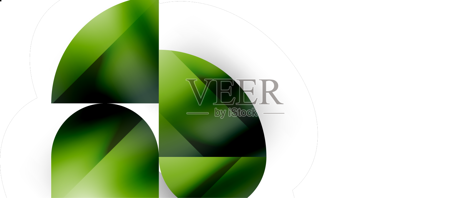 极简主义的精髓-金属圈和设计元素图片