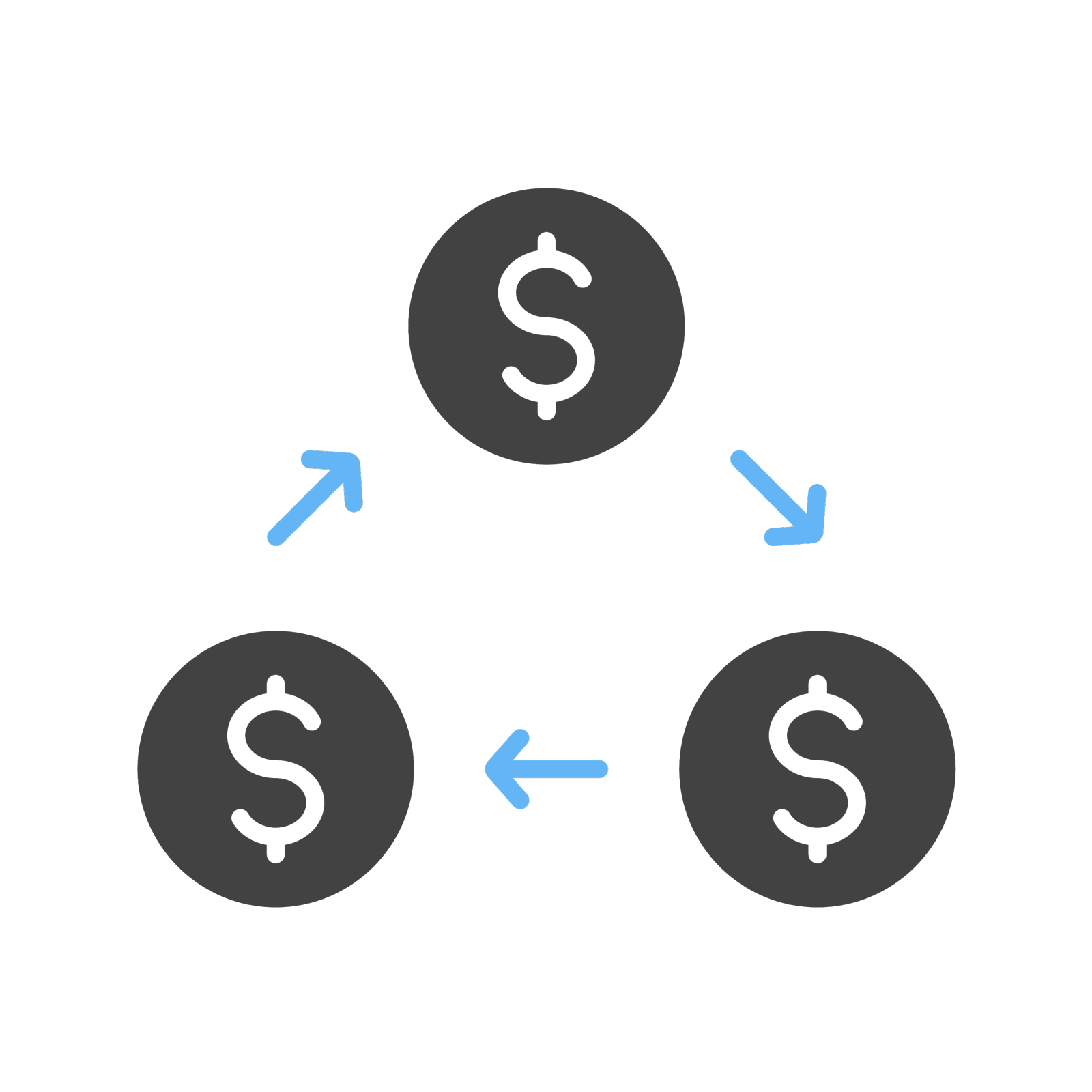 现金流量图标设计元素图片