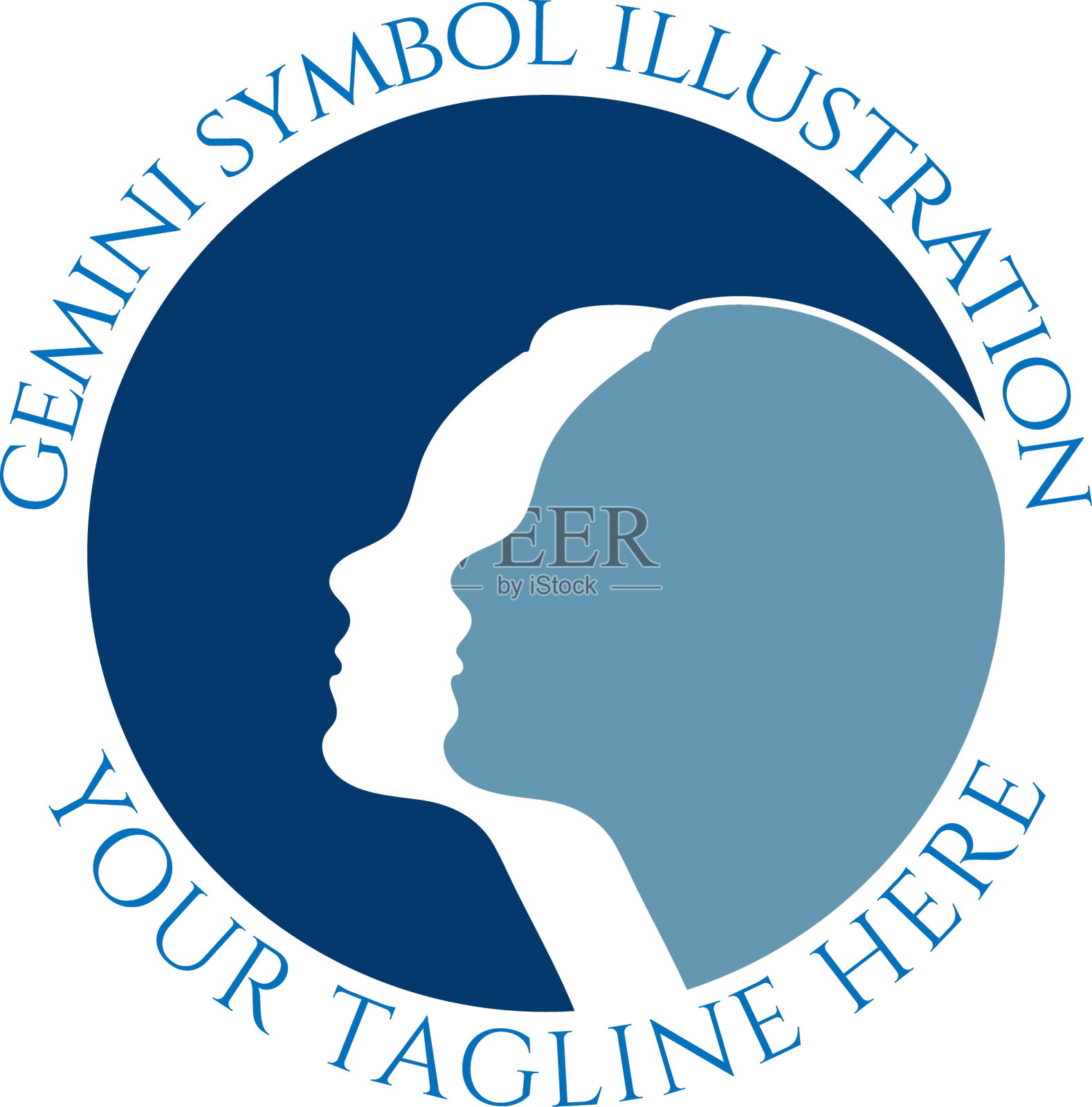 圆双生圆双生美女设计元素图片