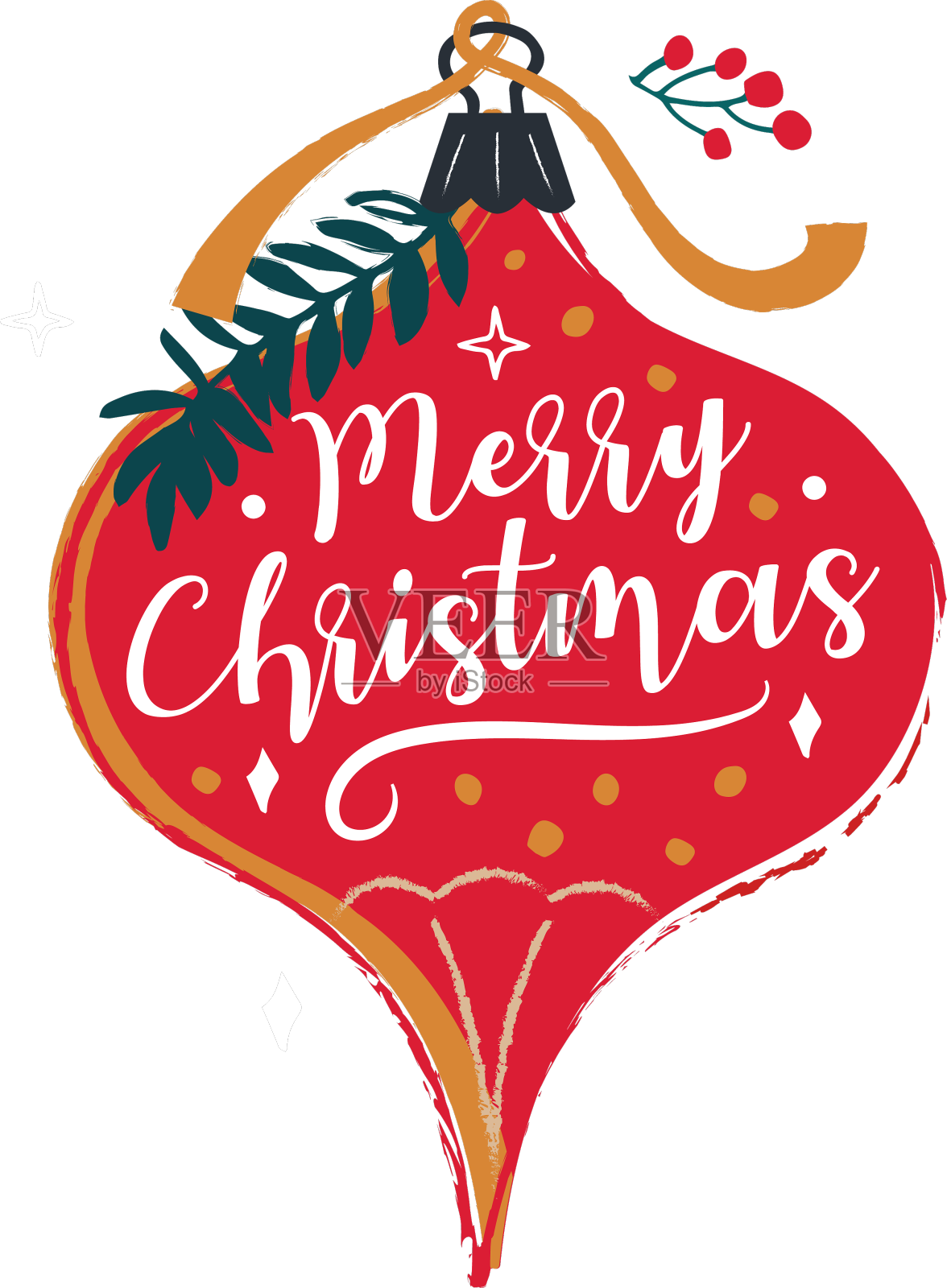 圣诞快乐设计元素图片