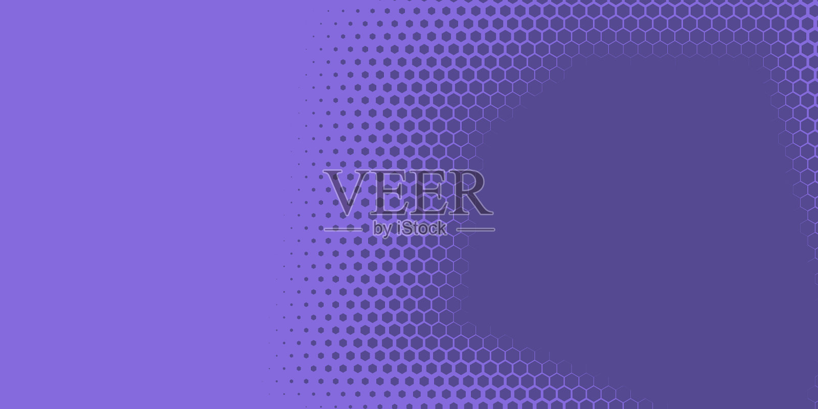 几何抽象六边形二色背景插画图片素材