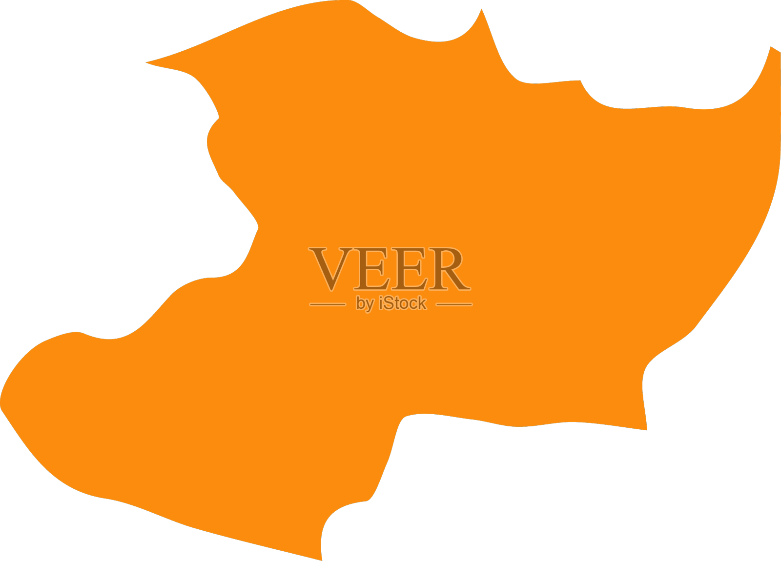 米却肯州奥坎帕州地图设计元素图片