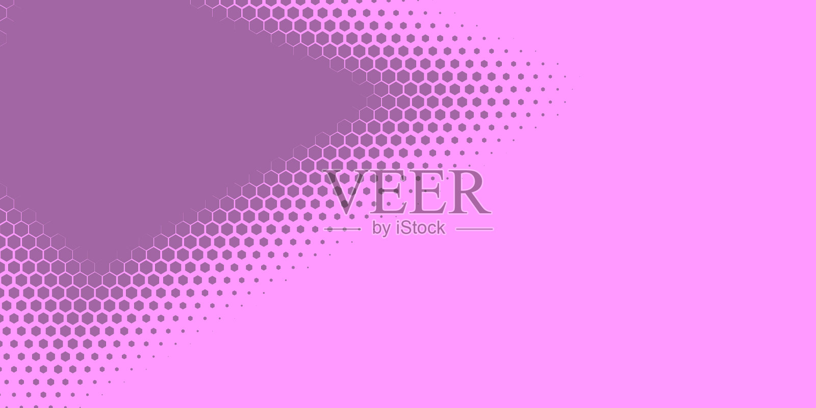 几何抽象六边形二色背景插画图片素材