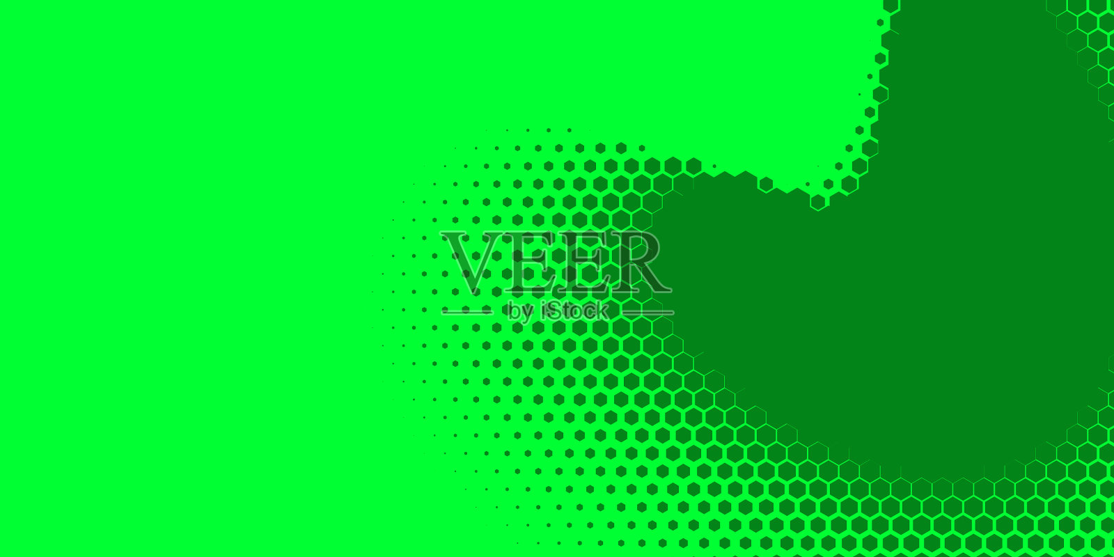 几何抽象六边形二色背景插画图片素材