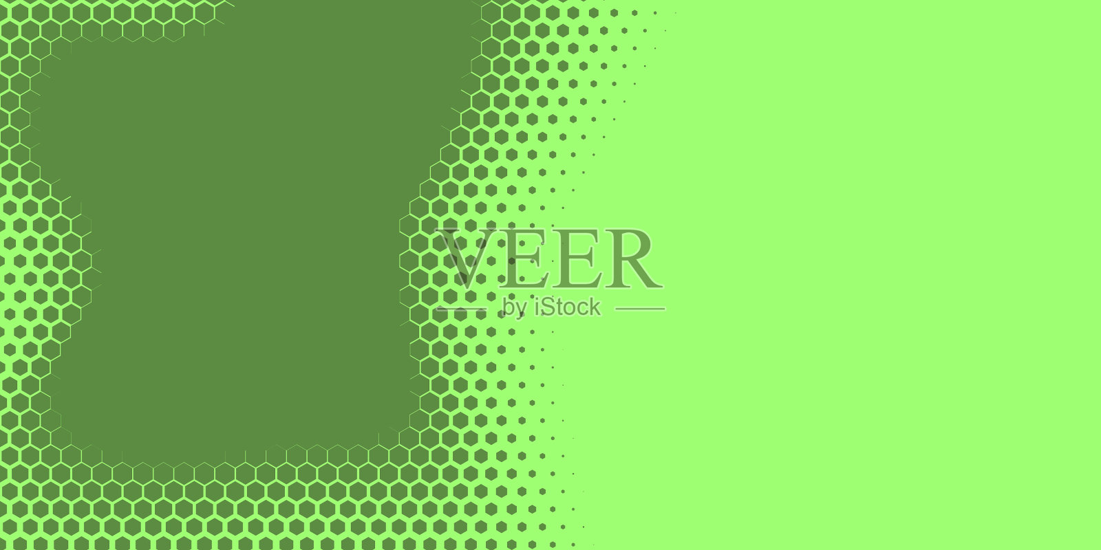 几何抽象六边形二色背景插画图片素材