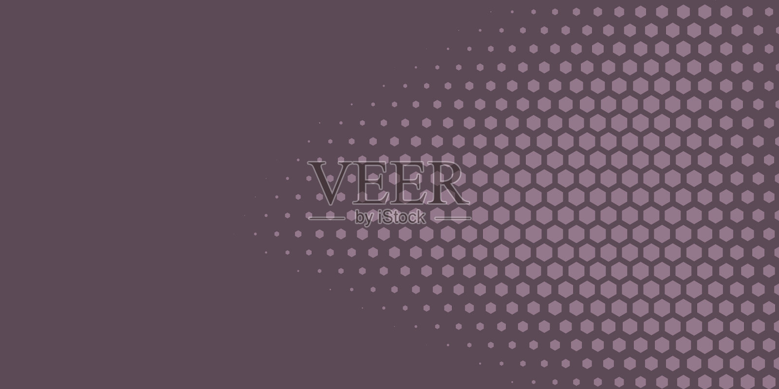 几何抽象六边形二色背景插画图片素材