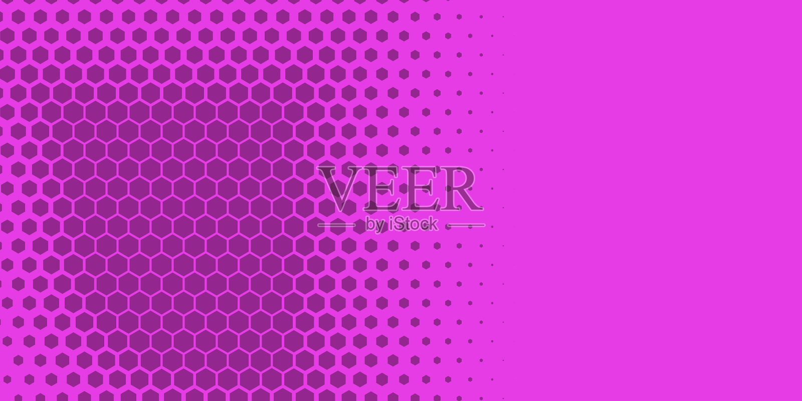 几何抽象六边形二色背景插画图片素材