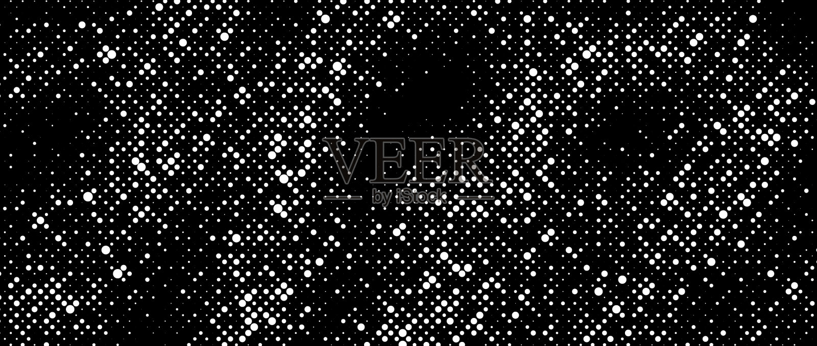 半色调杂色叠加纹理黑白插画图片素材