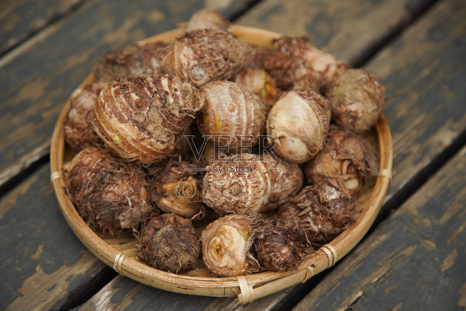 很多芋头照片摄影图片