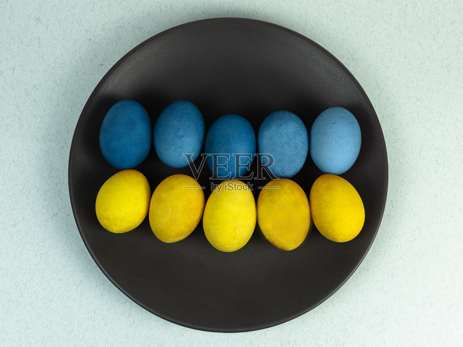 染色复活节彩蛋照片摄影图片