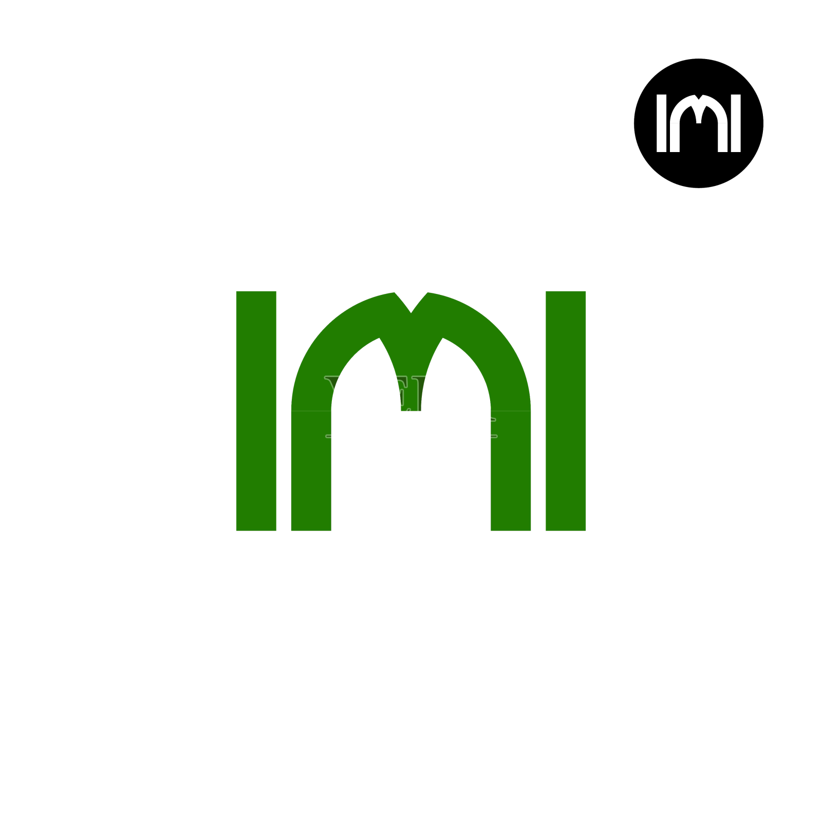 字母imi字母组合标志设计设计元素图片