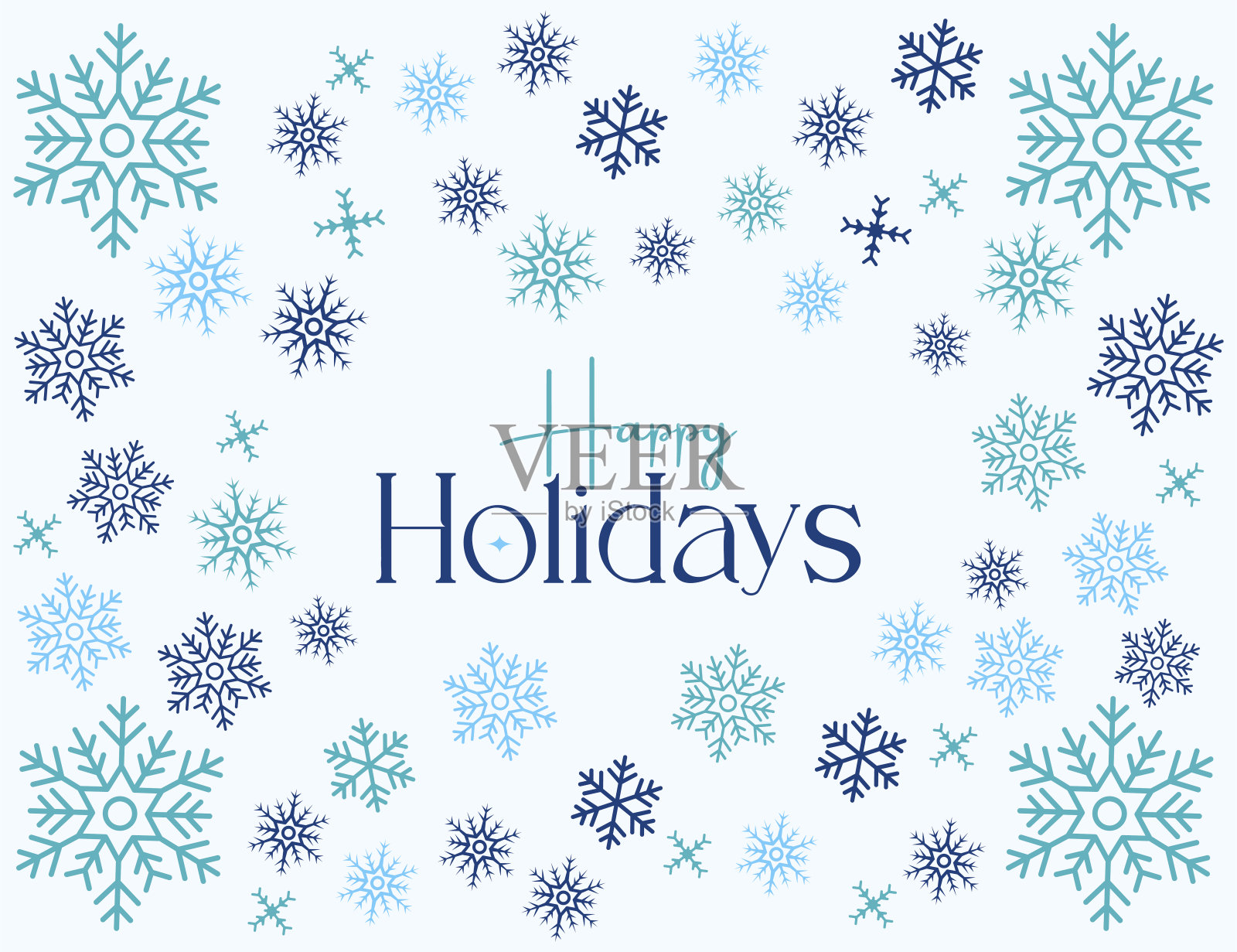 节日快乐设计贺卡，邀请，日历，海报，事件…插画图片素材