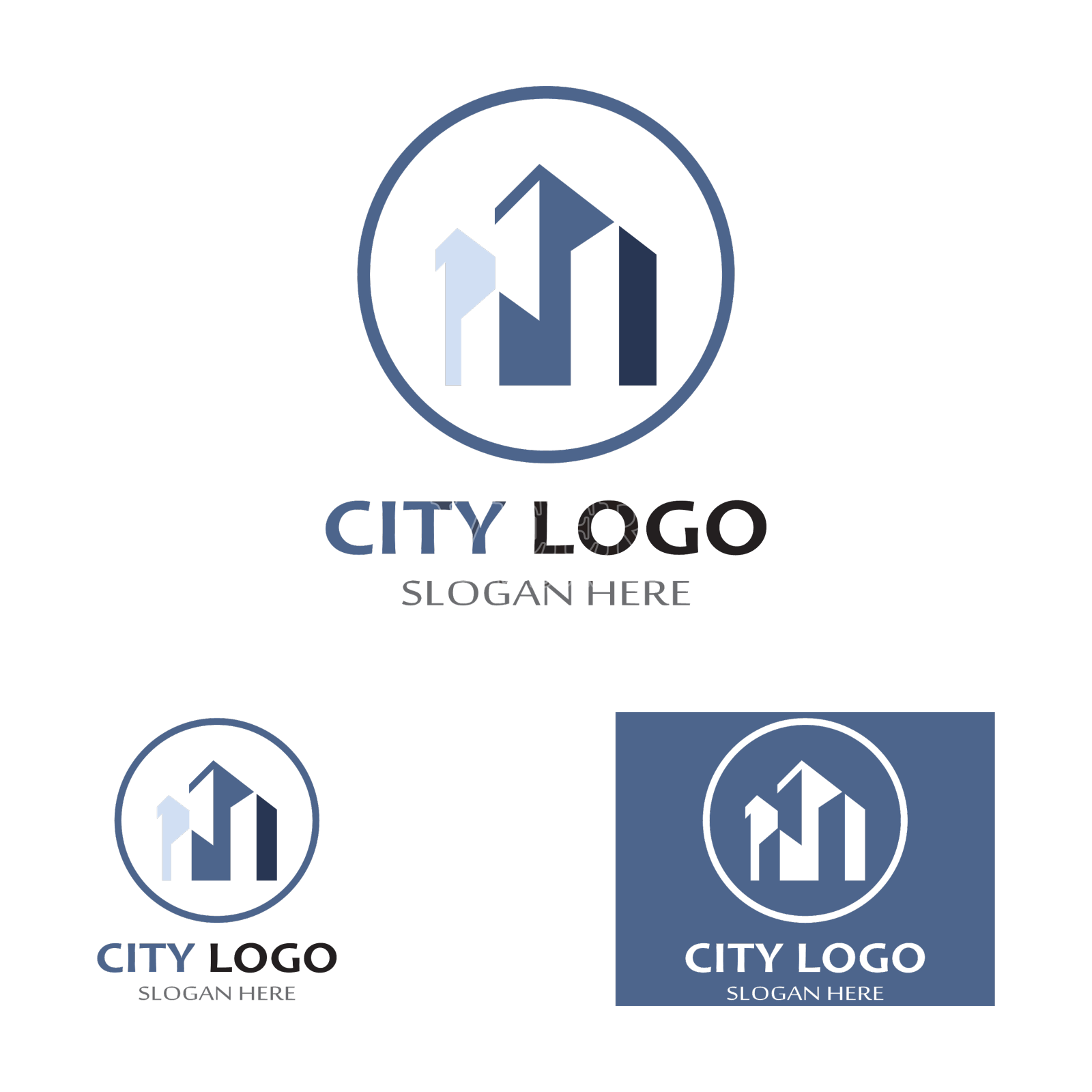 城市天际线城市轮廓现代城市和设计元素图片