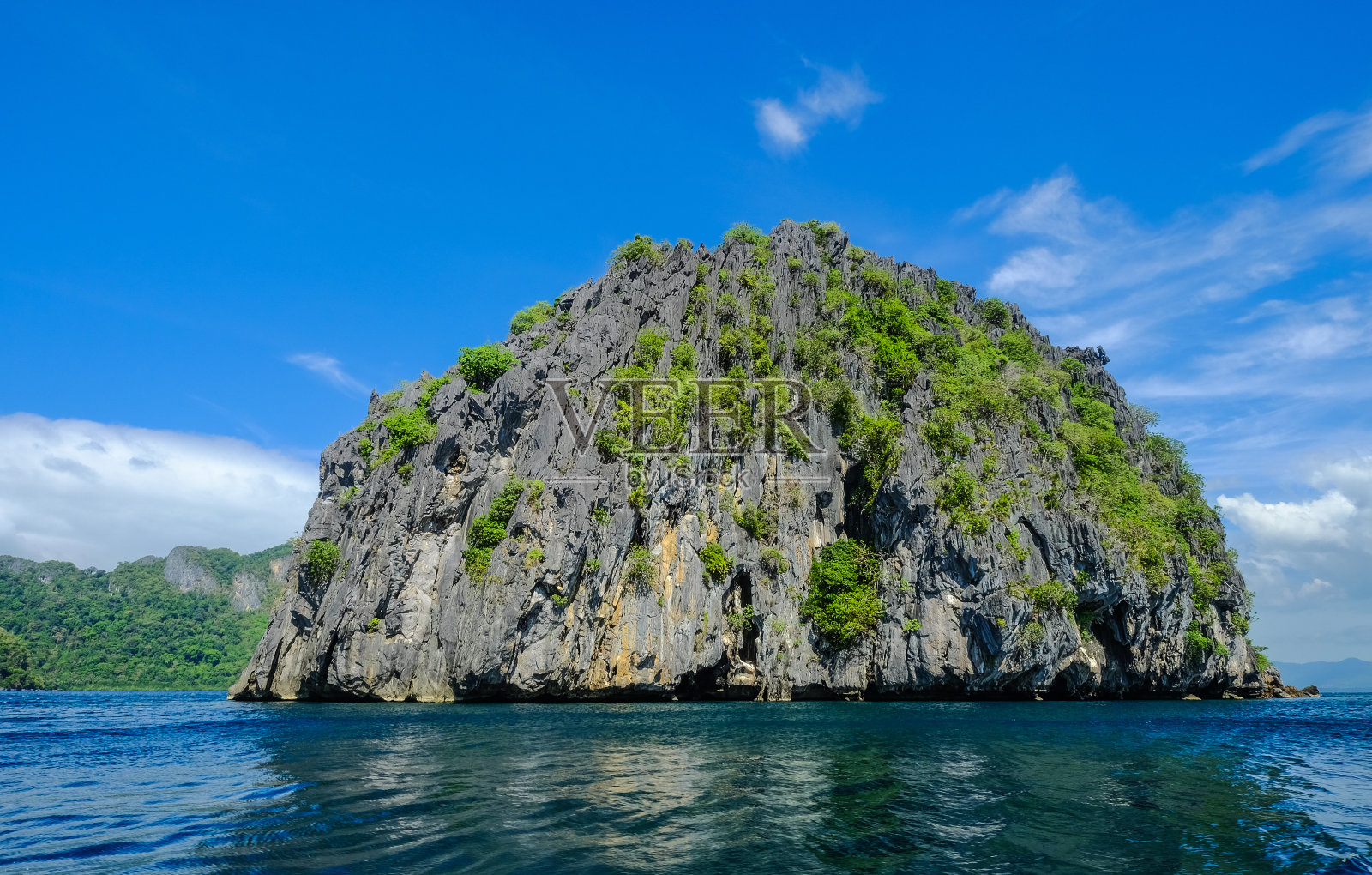 菲律宾巴拉望岛的海景照片摄影图片