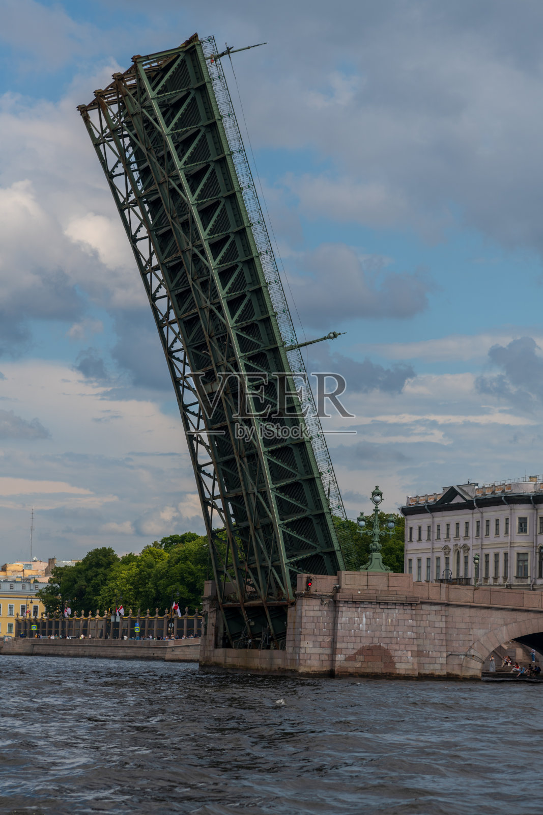圣彼得堡的露天拱桥照片摄影图片