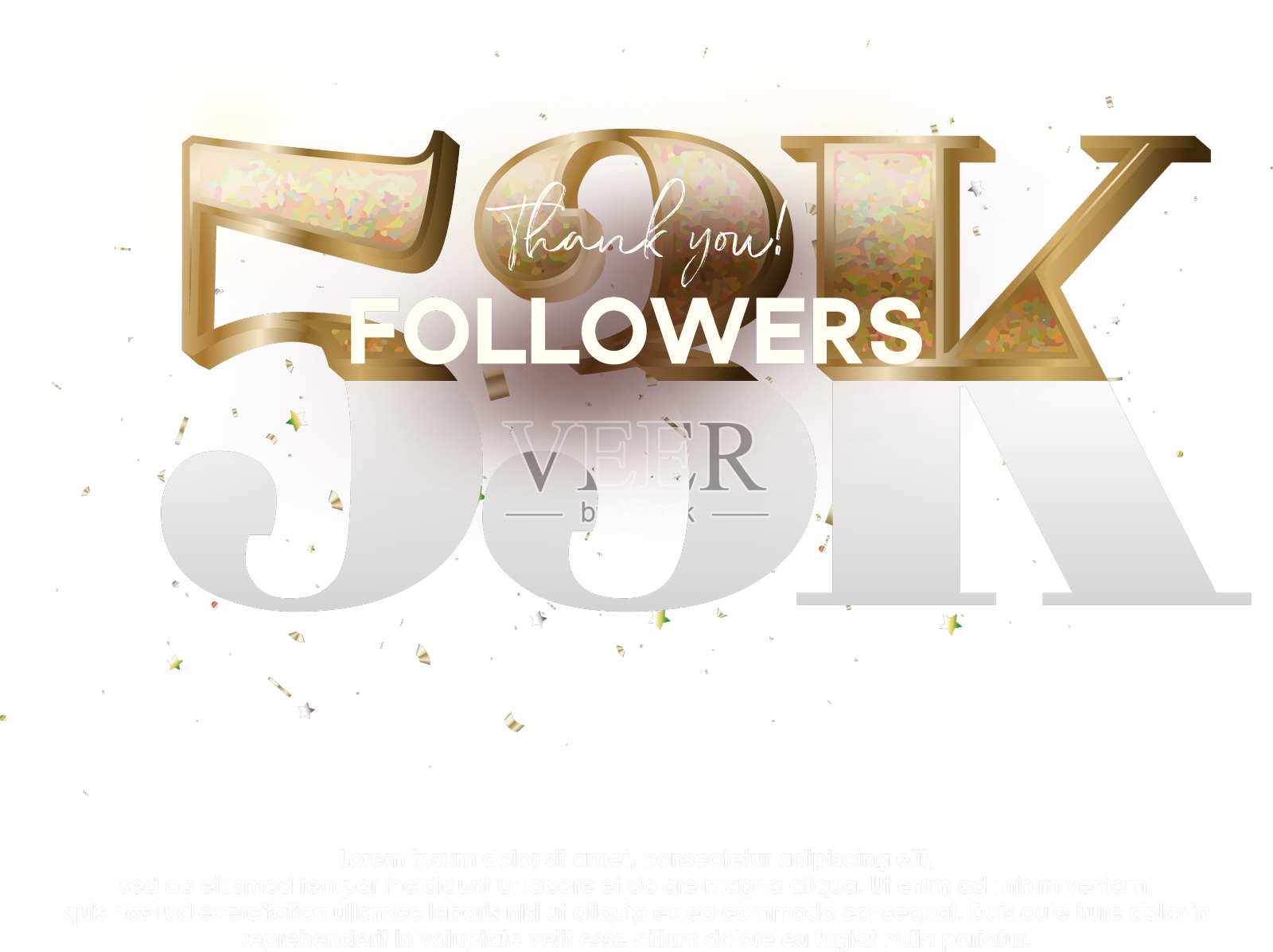 独特和豪华的设计与黄金闪闪发光设计元素图片