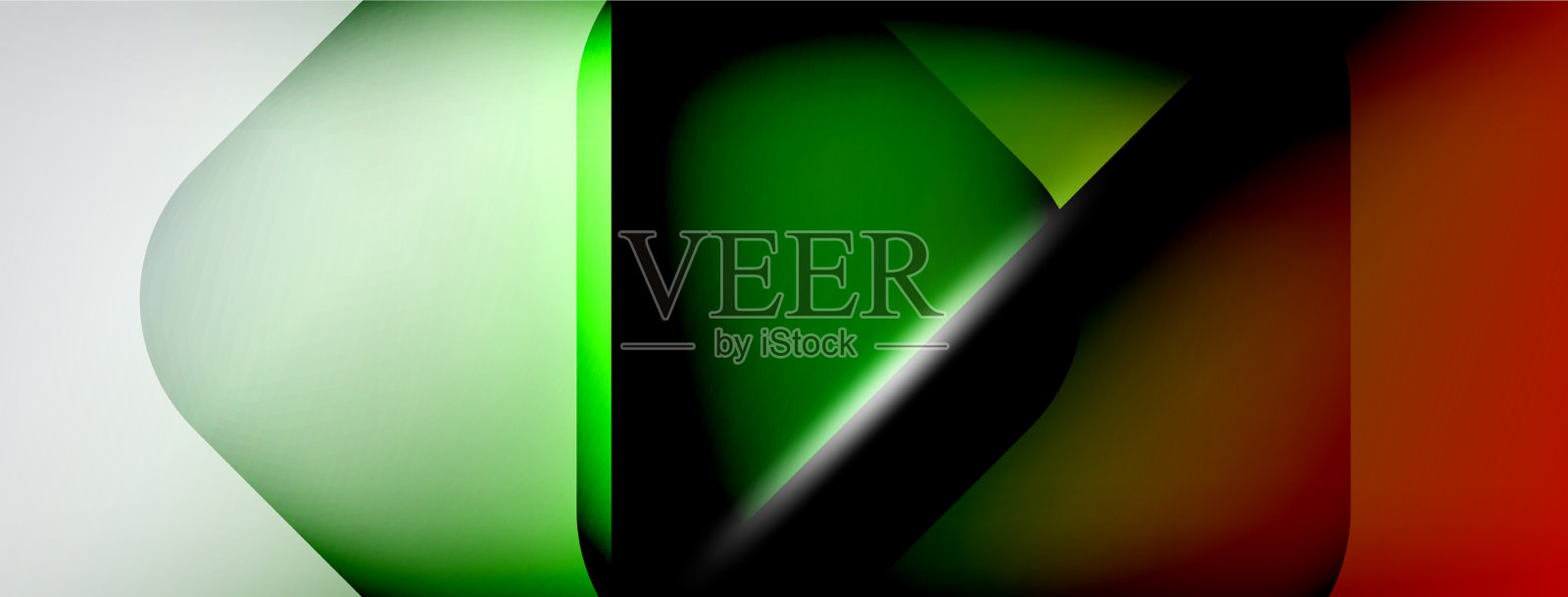 抽象线条背景发光插画图片素材