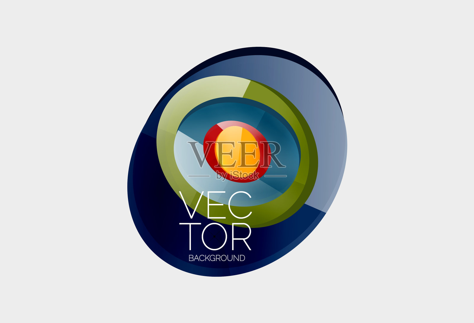 几何圆背景创意最小插画图片素材