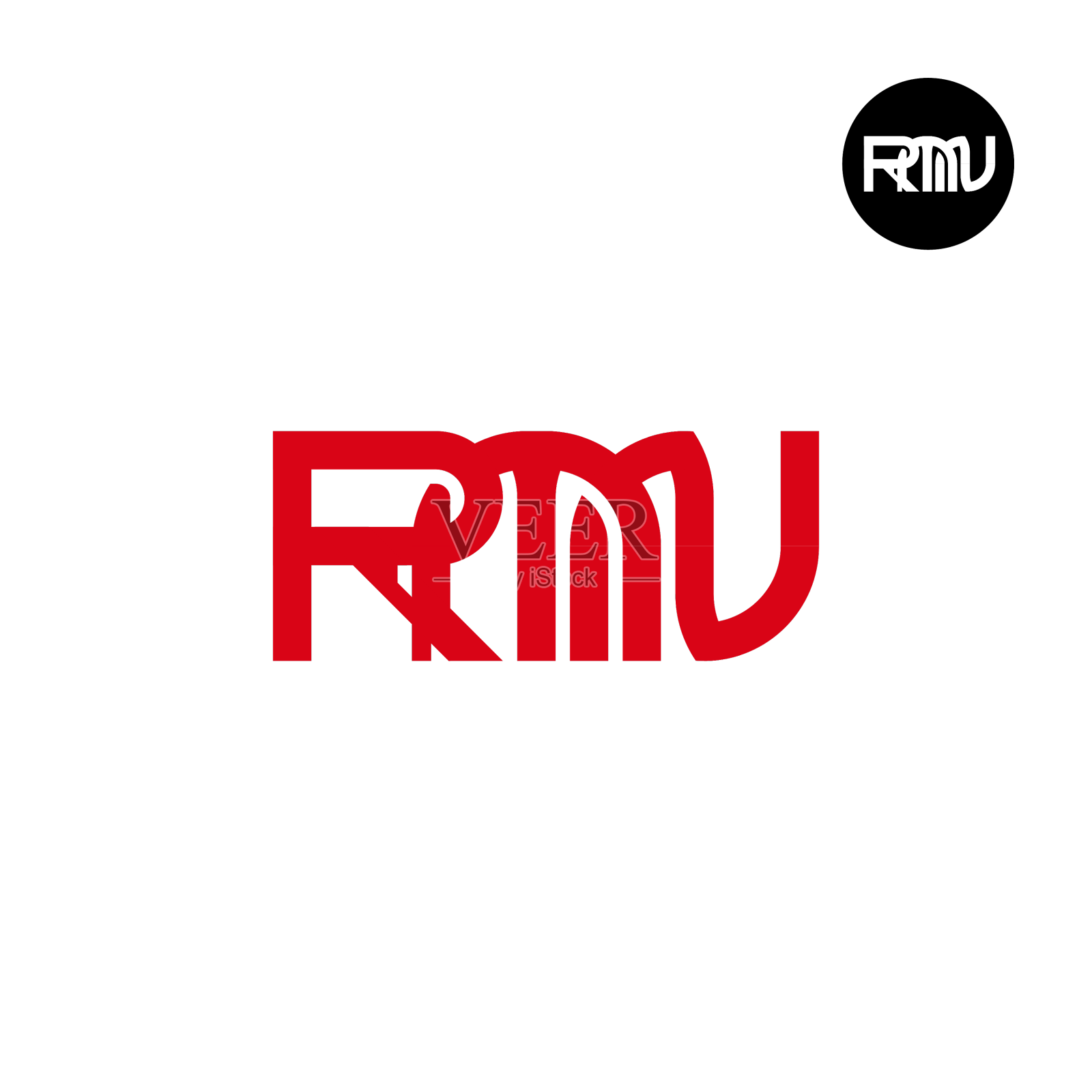 字母RMN字母组合标志设计设计元素图片