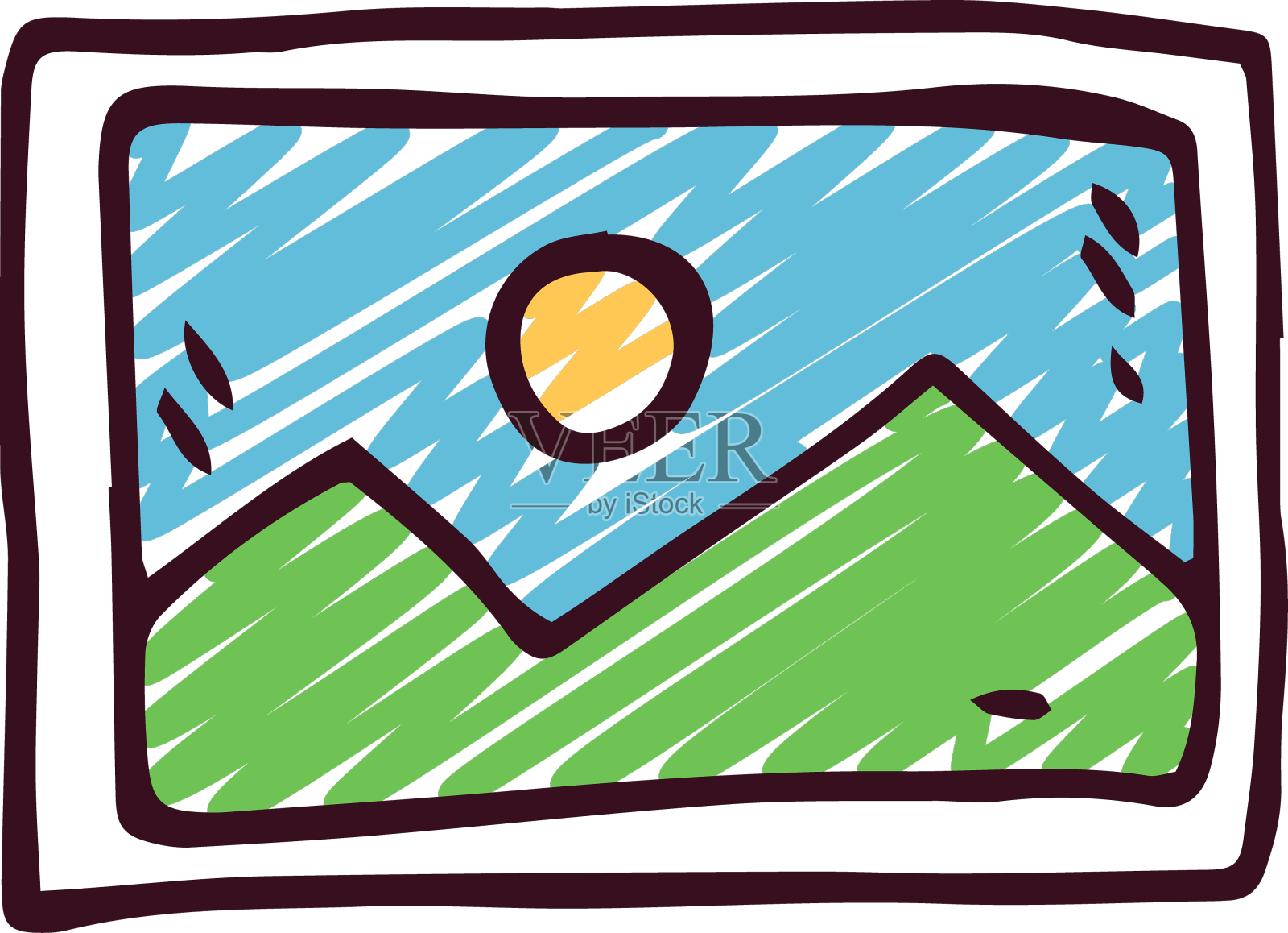 图片涂鸦图标设计元素图片