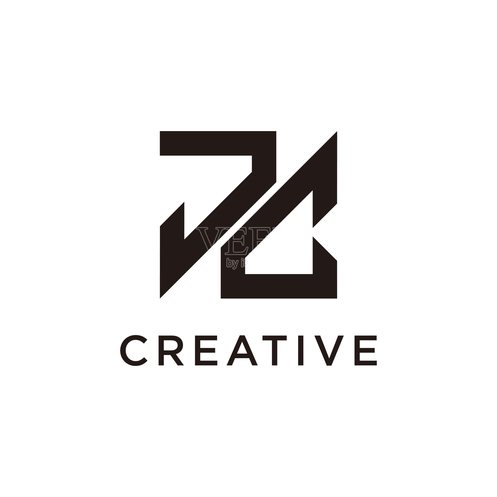 字母dc现代初始创意字母组合设计元素图片