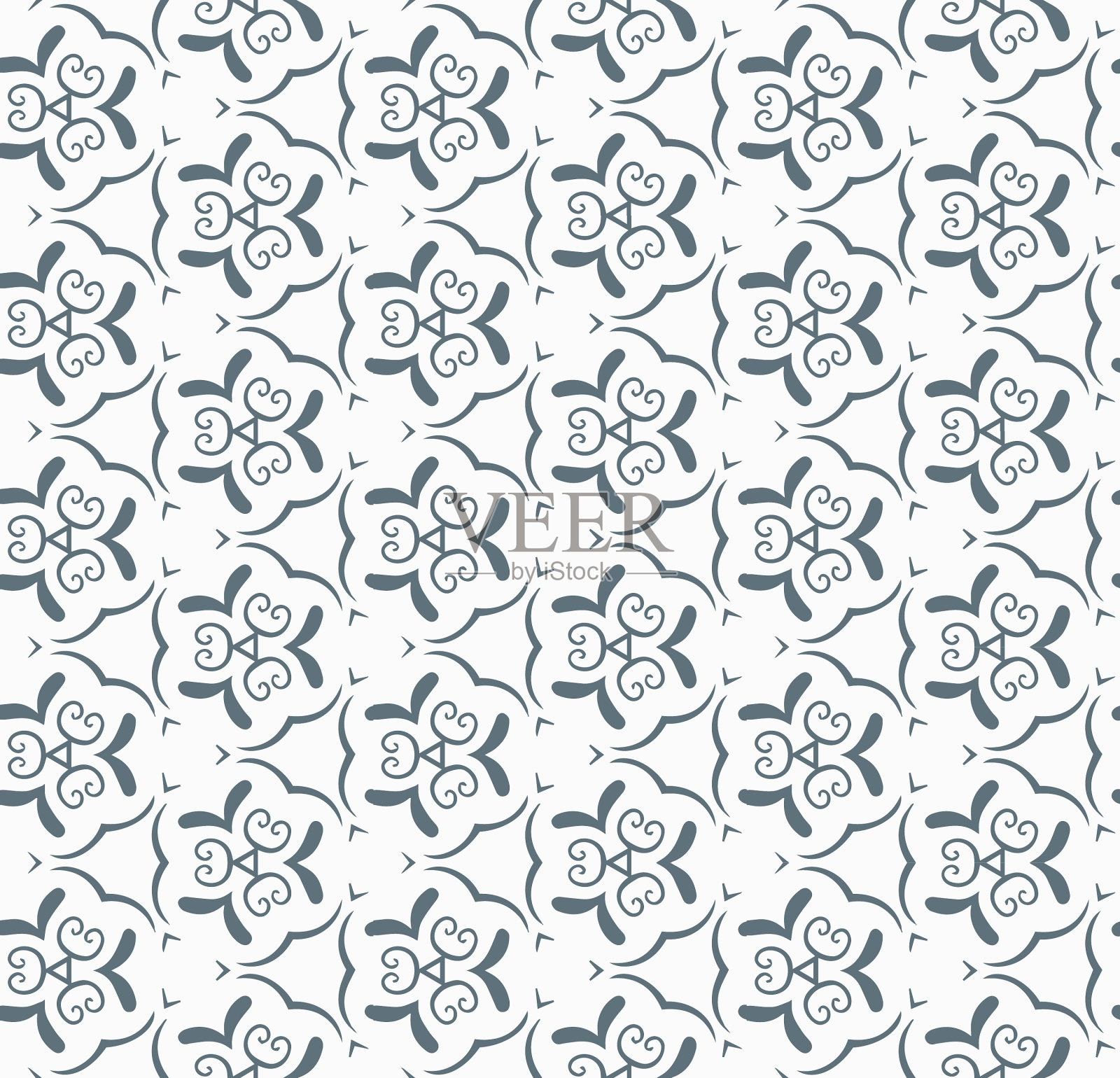 多色无缝抽象图案背景插画图片素材