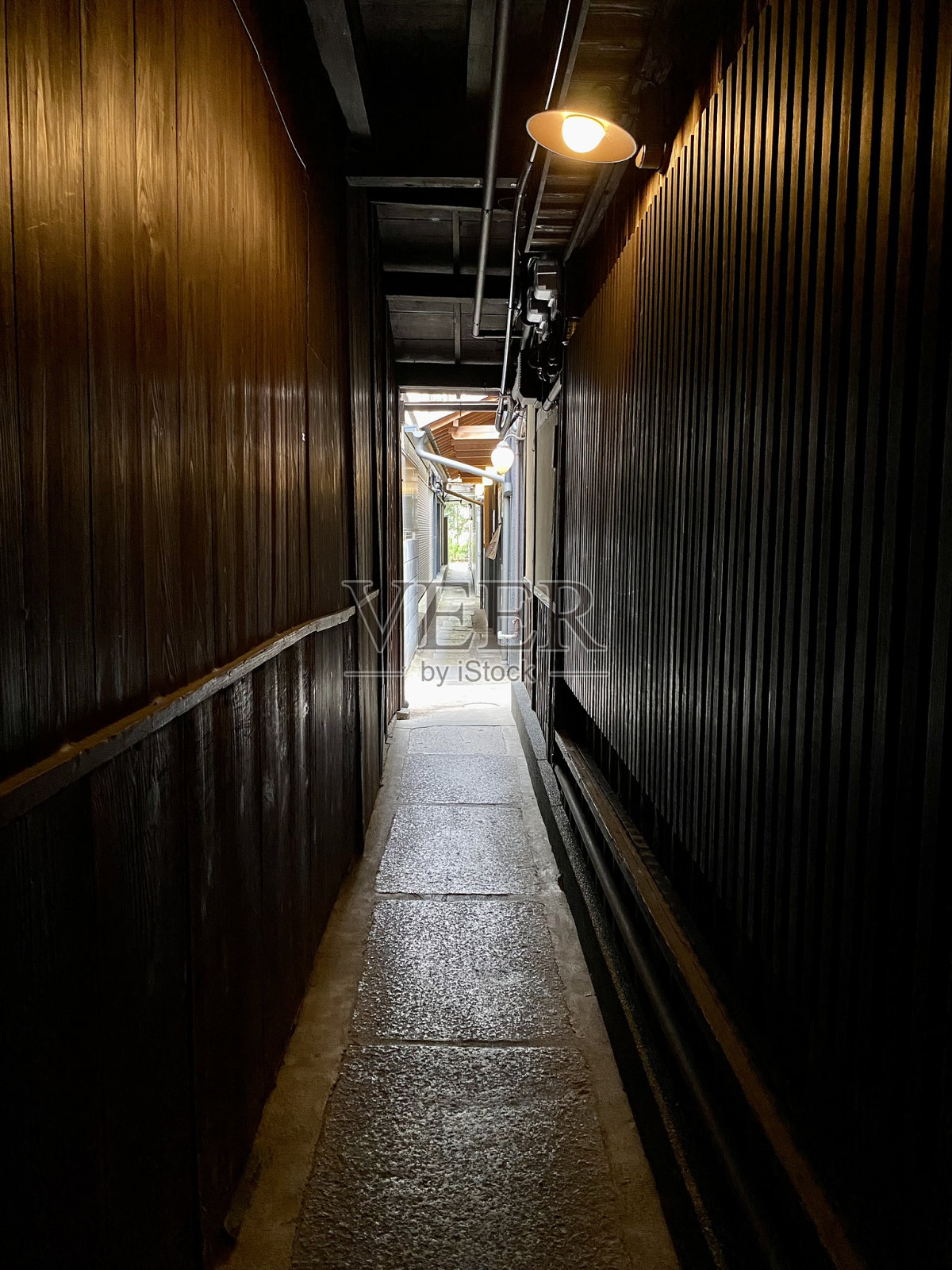 日本-京都-祗园区-小街照片摄影图片