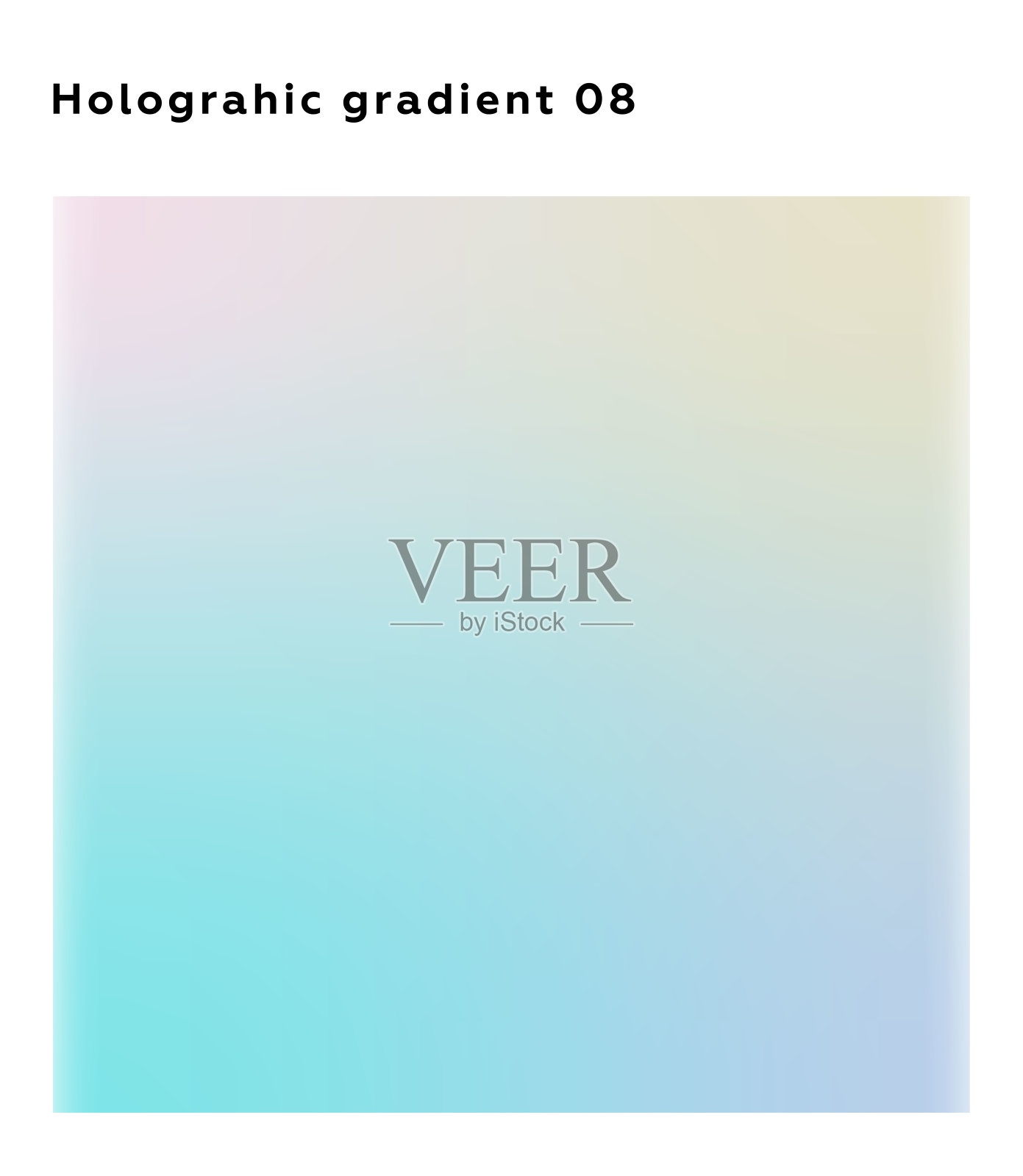 彩色全息梯度。抽象的背景。现代矢量插图。梯度网格全息流体。复古的风格。光芒四射的图形。社交媒体模板。插画图片素材