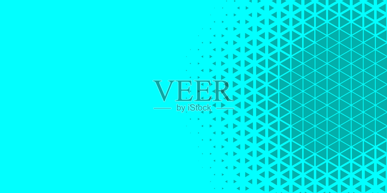 抽象三角形形状的横幅背景插画图片素材