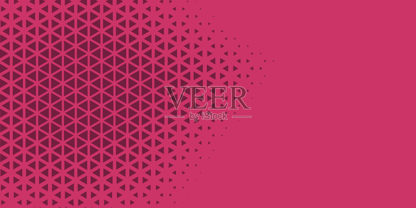 抽象三角形形状的横幅背景插画图片素材