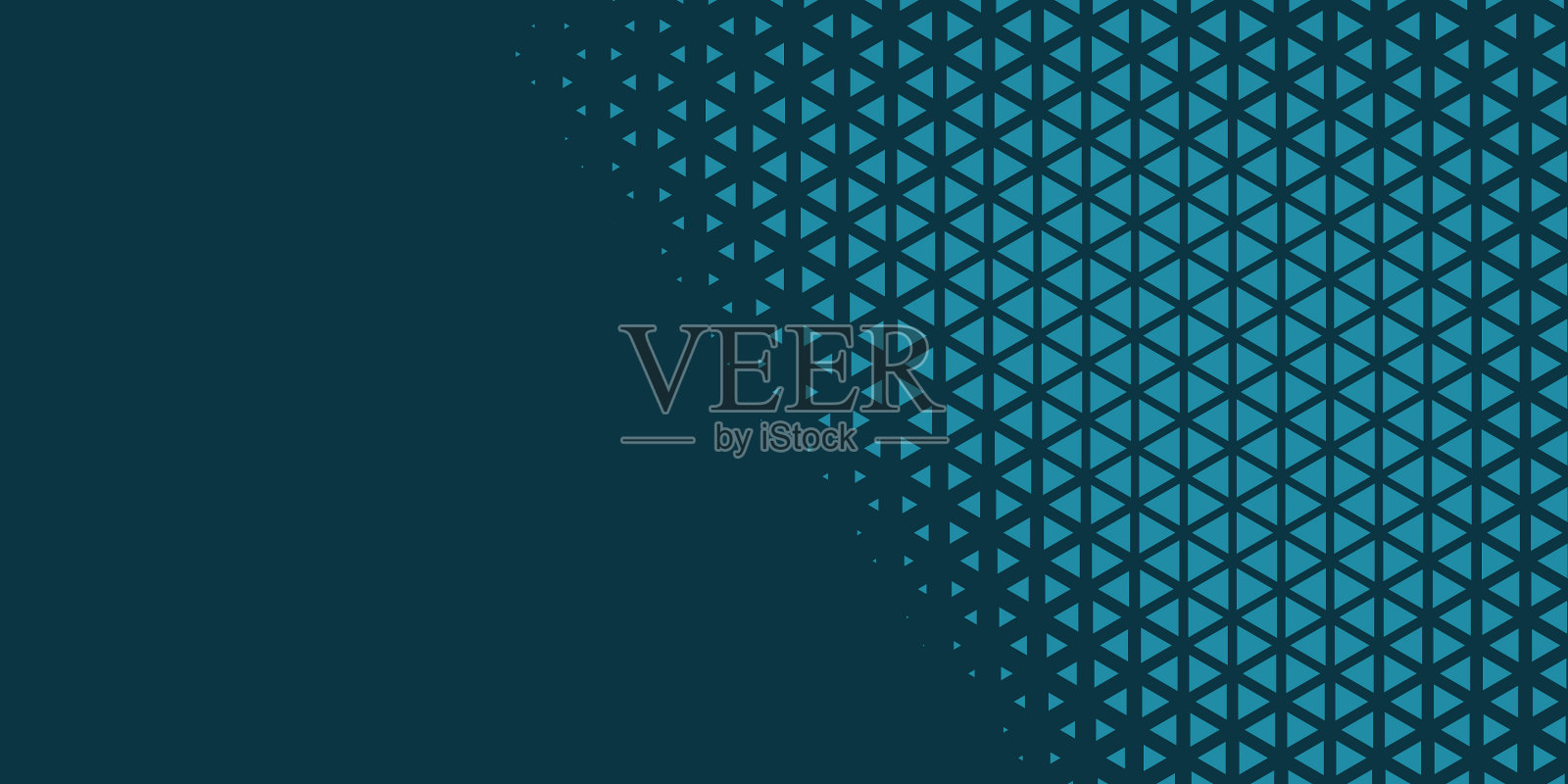 抽象三角形形状的横幅背景插画图片素材