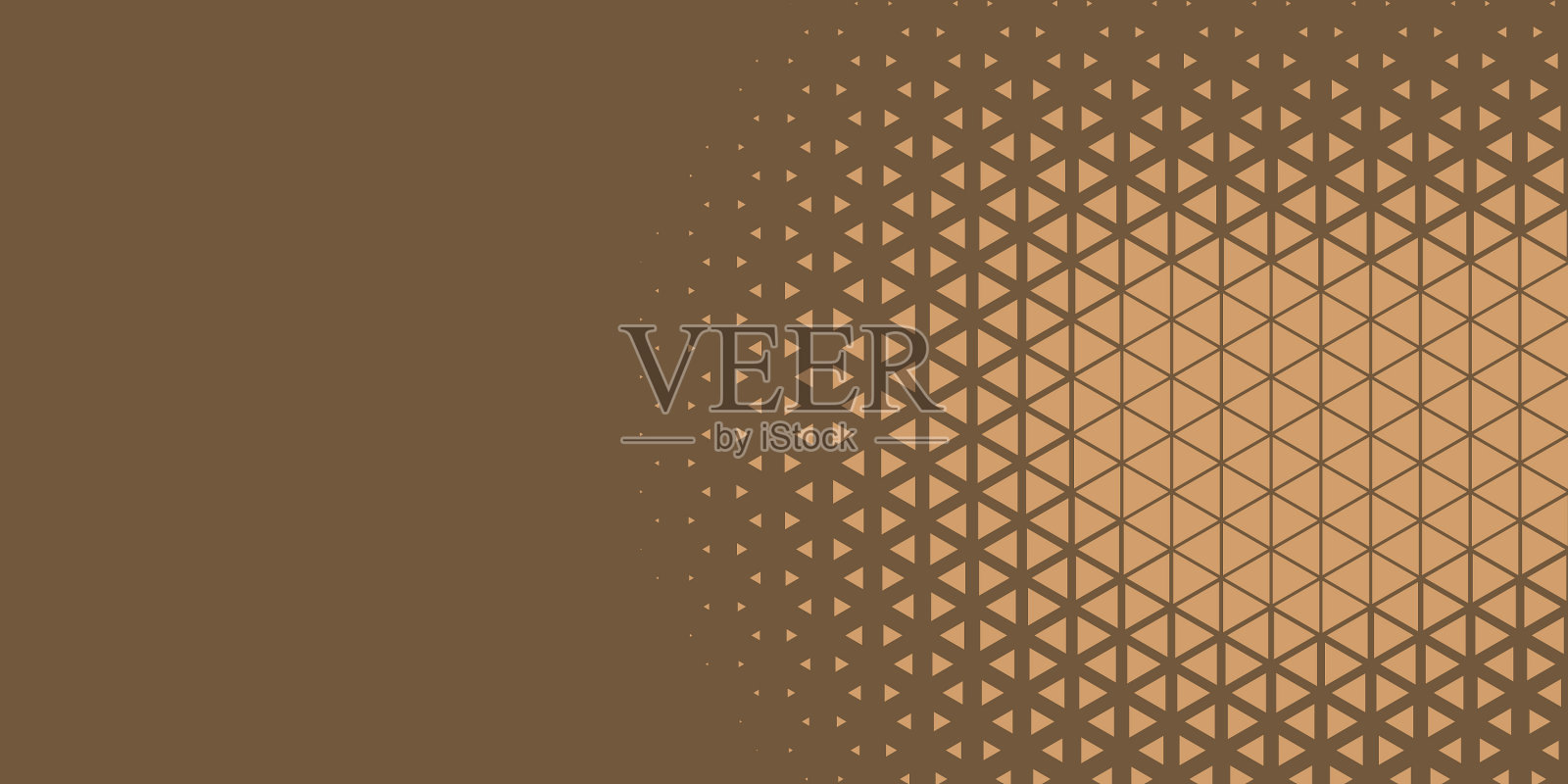 抽象三角形形状的横幅背景插画图片素材