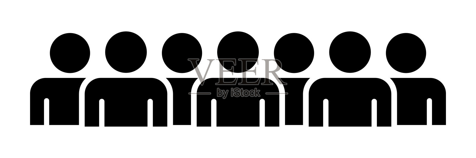 象征，人的象征。插画图片素材