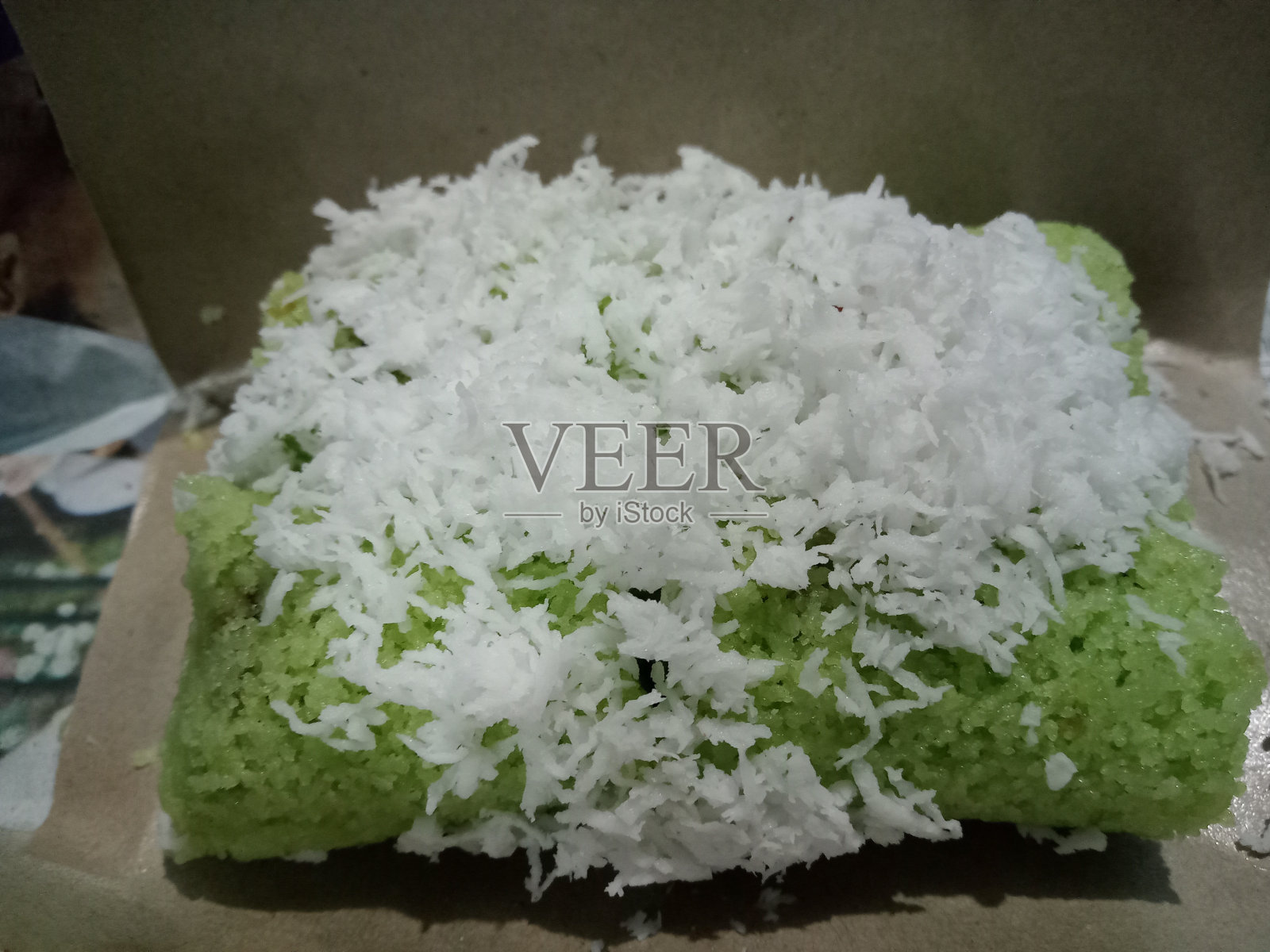 普图蛋糕是一种来自印度尼西亚的小吃照片摄影图片