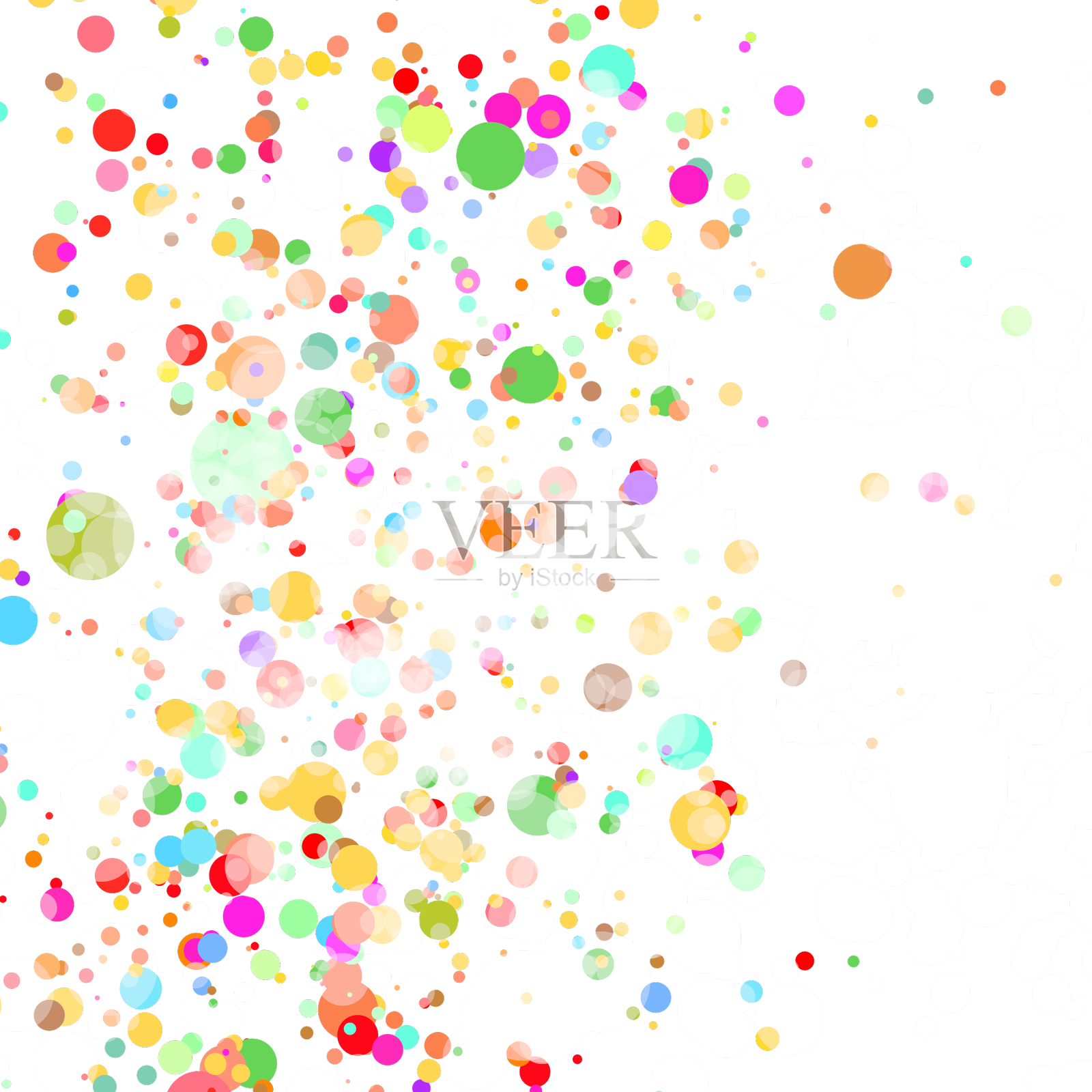 灯光多色，背景绚丽多彩设计元素图片