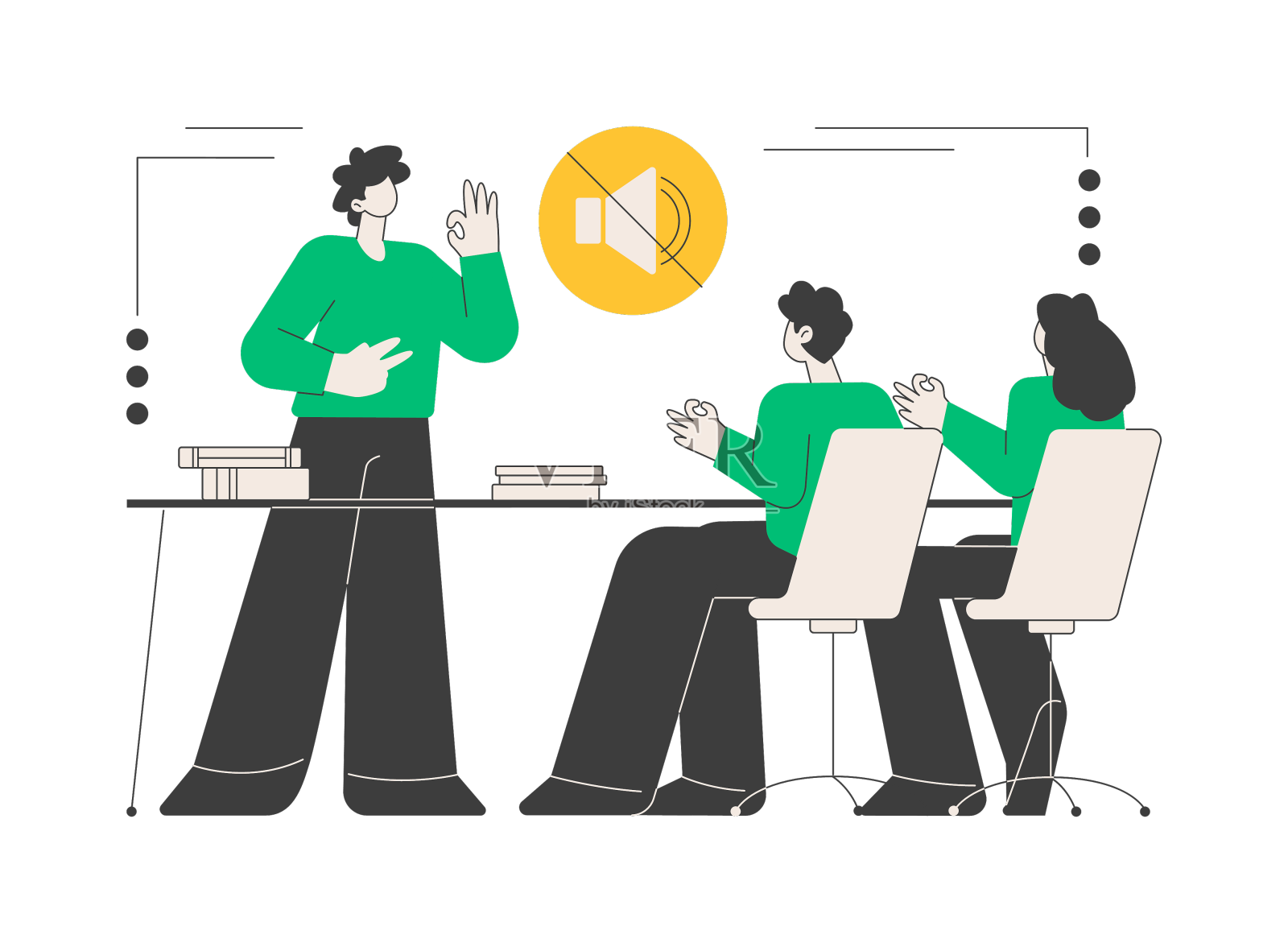 手语类抽象概念设计元素图片