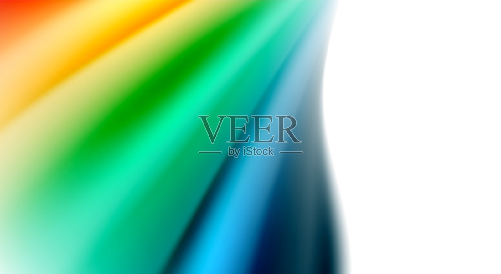 彩色混合液体彩虹形状背景插画图片素材