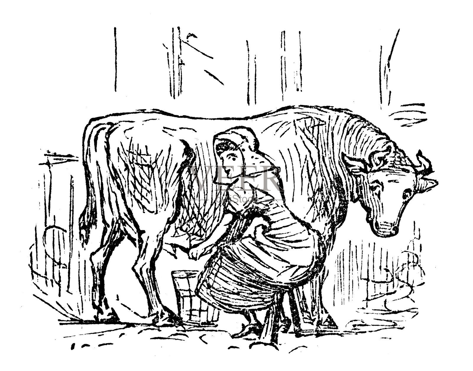 英国讽刺漫画插画图片素材