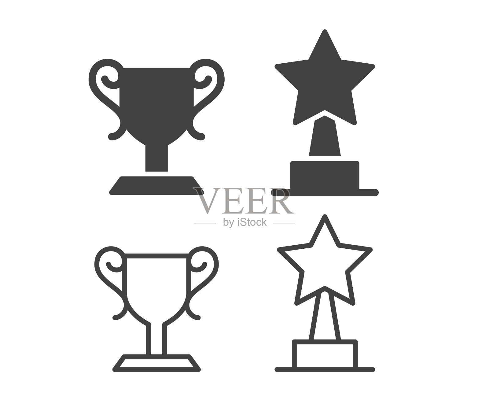 奖项-插图图标插画图片素材