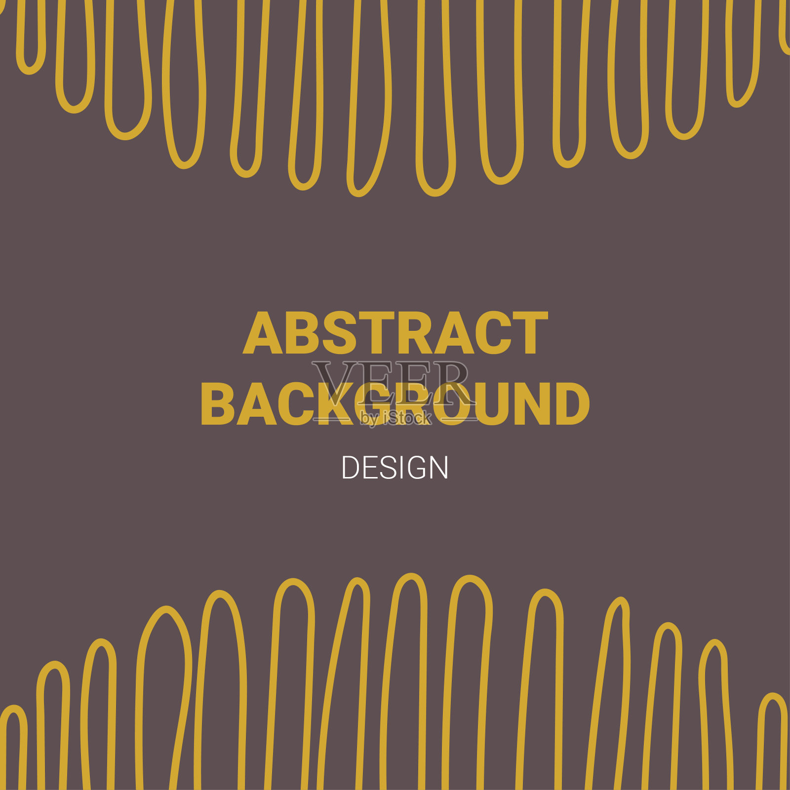 手绘抽象形状背景插画图片素材