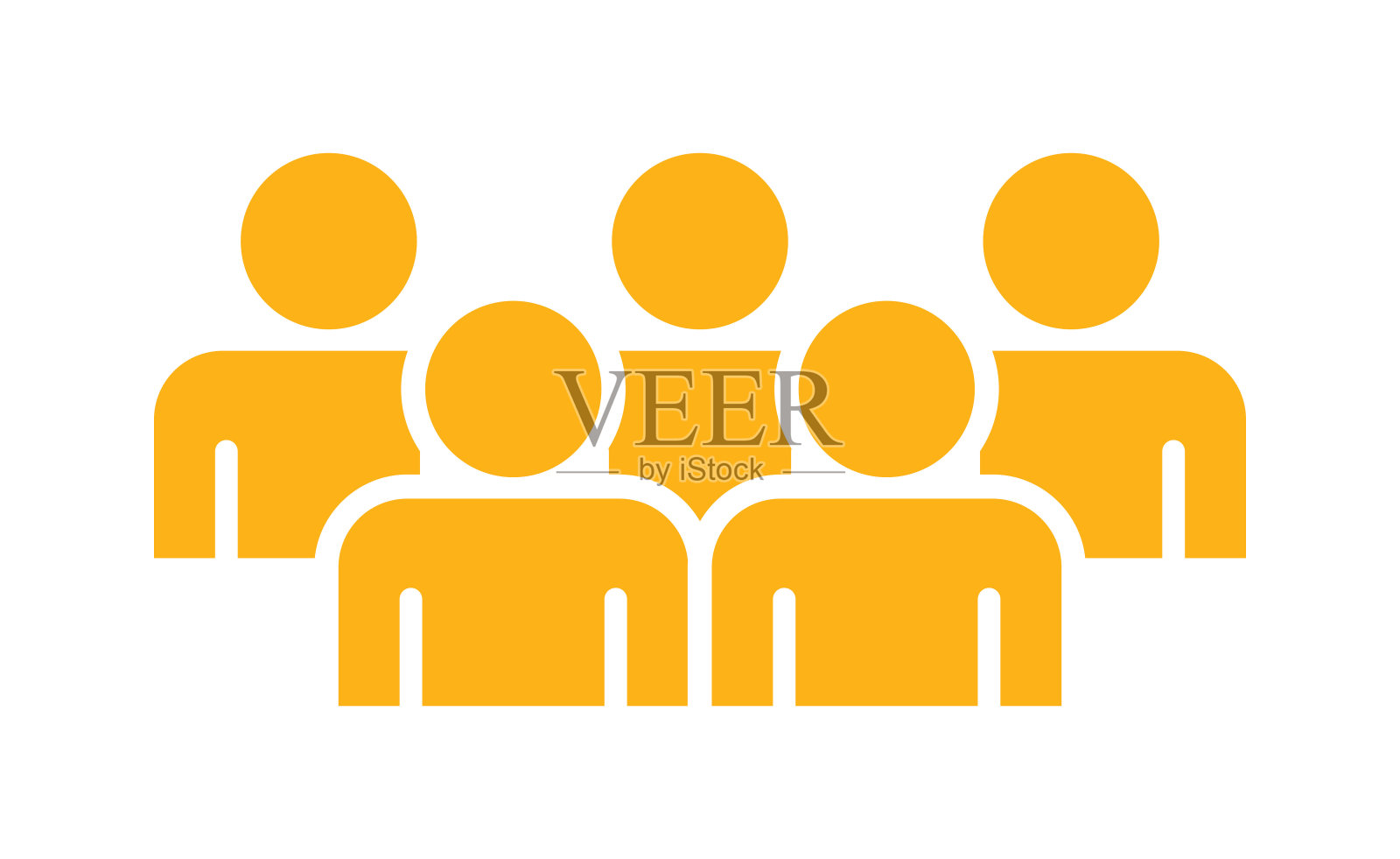 象征，人的象征。插画图片素材