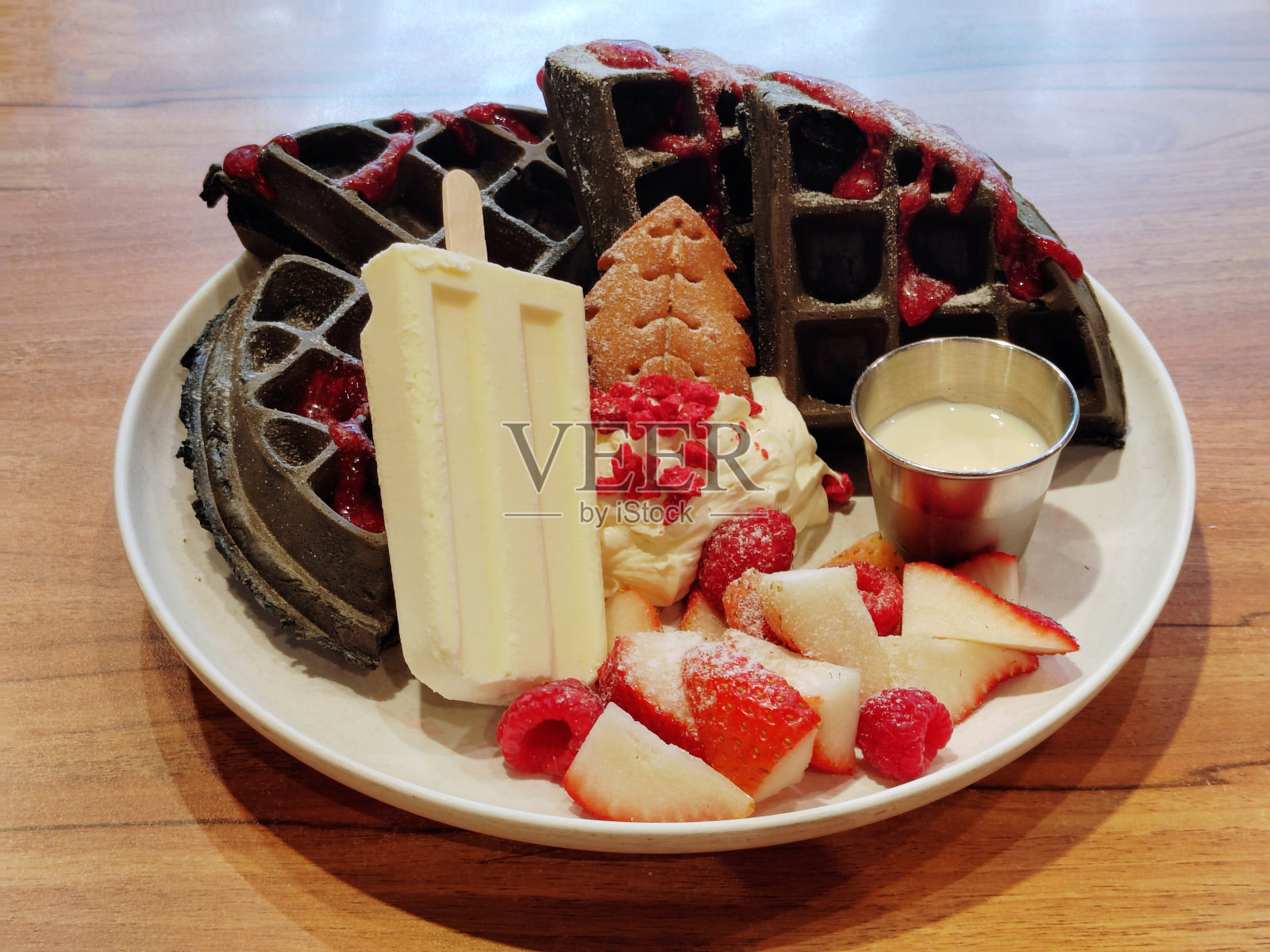 圣诞甜点照片摄影图片