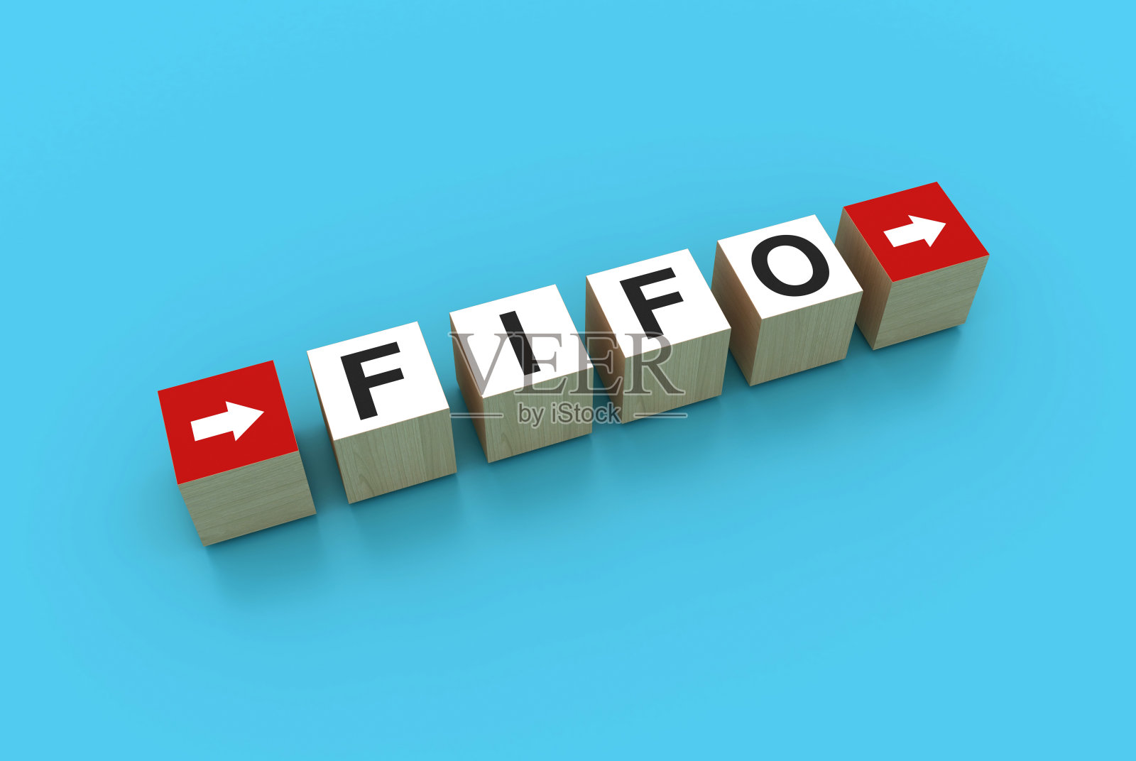 一排先进先出块照片摄影图片