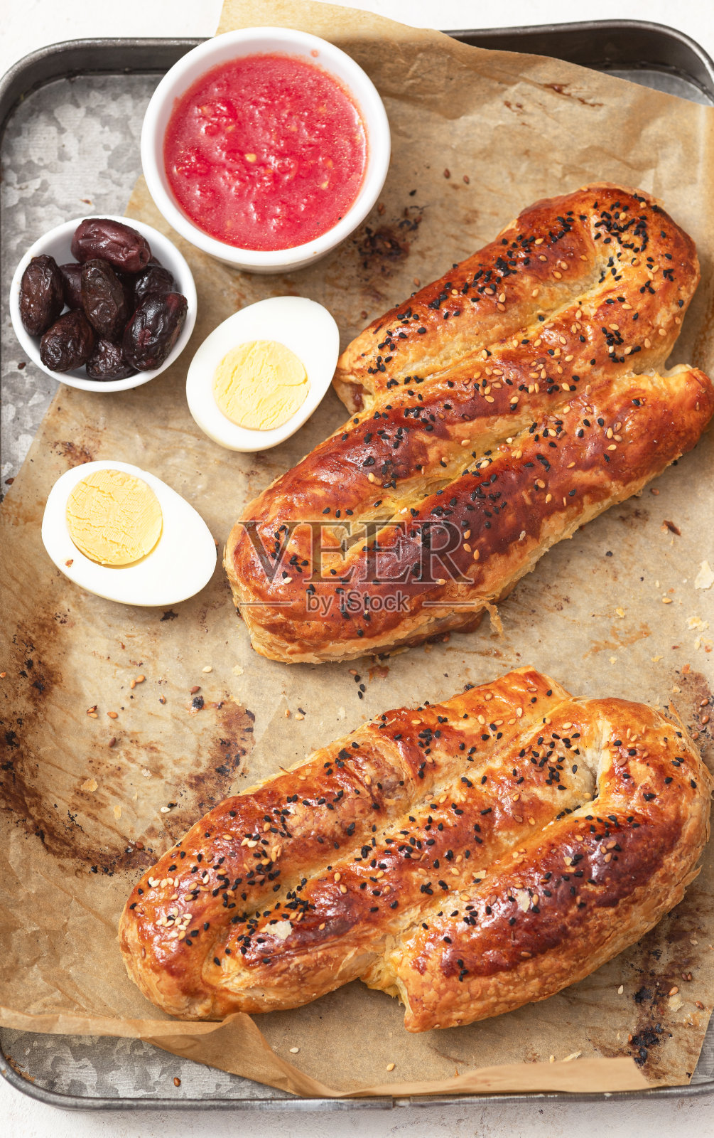 自制南瓜香料馅饼照片摄影图片