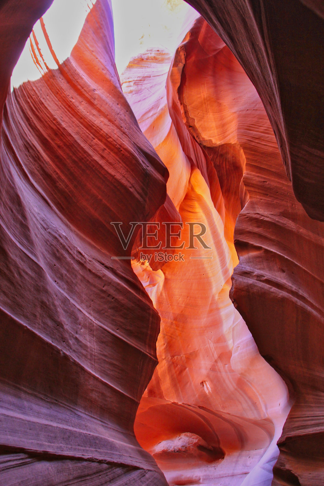 上羚羊峡谷。科罗拉多州。美国照片摄影图片