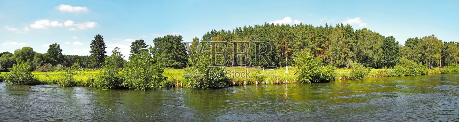湖高原在德国全景-船视图照片摄影图片