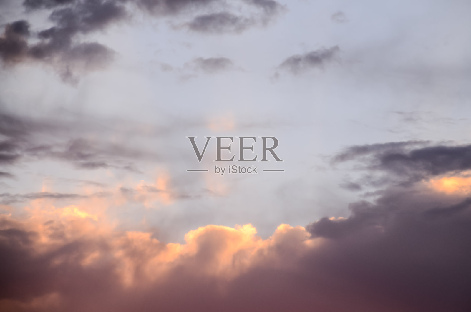 日落时的彩云照片摄影图片