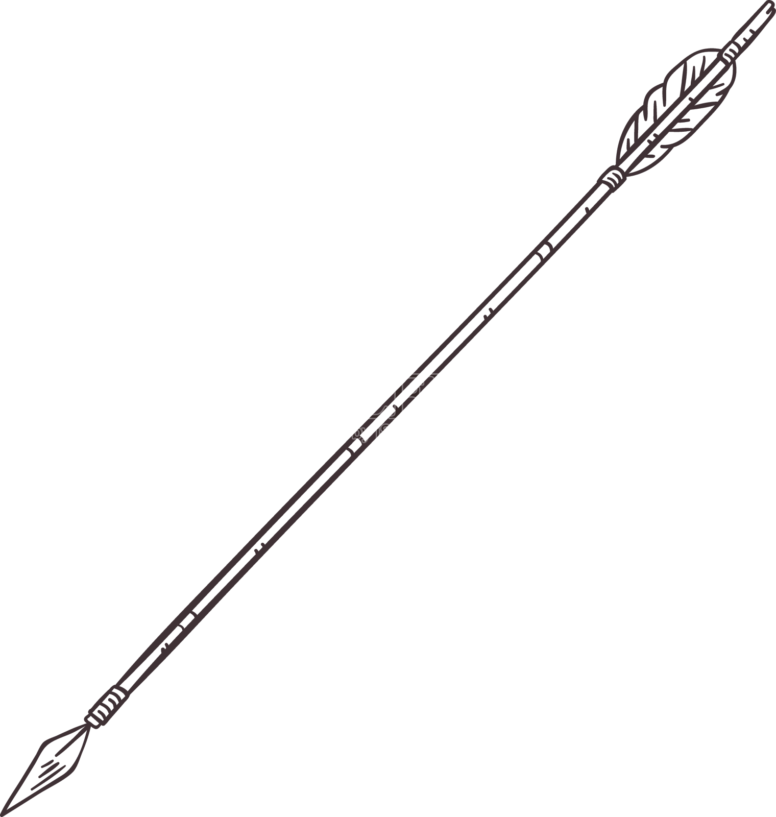 尖锐的箭击设计元素图片