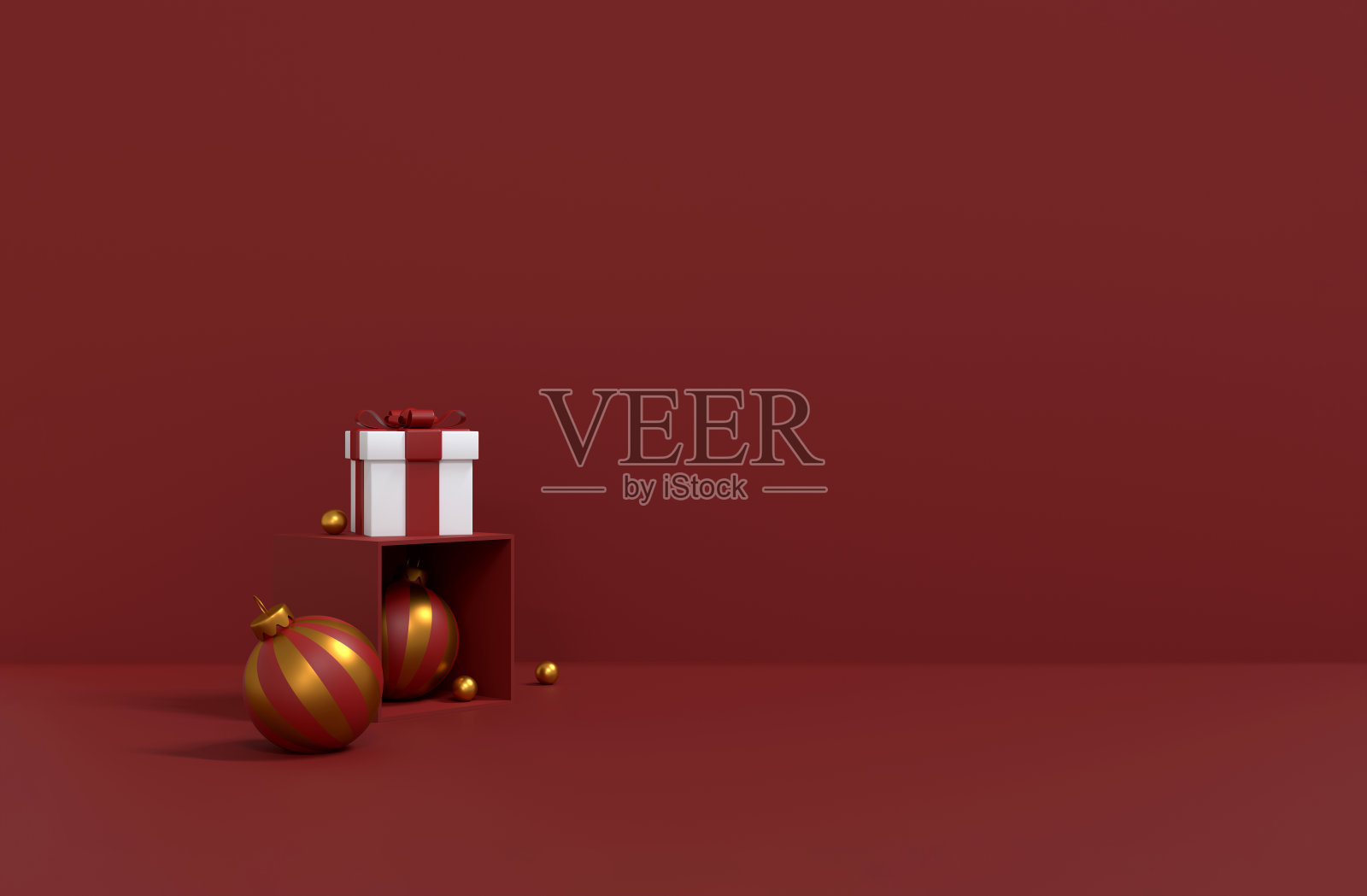 圣诞快乐，新年快乐。照片摄影图片