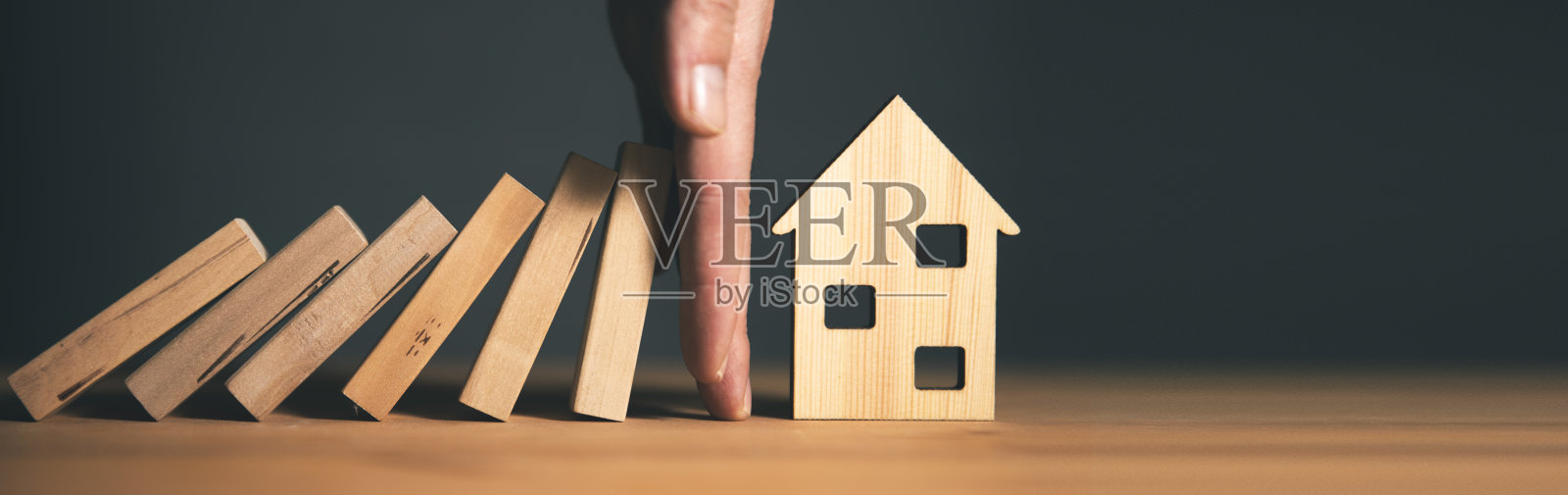 家庭保险概念照片摄影图片